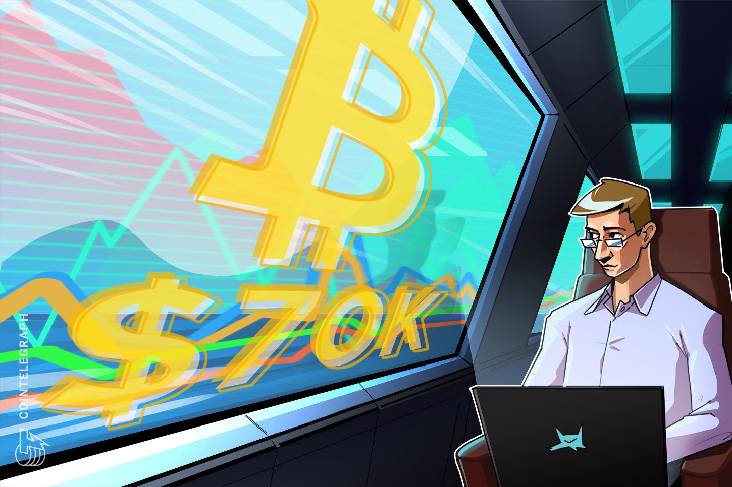 Trader di Bitcoin puntano a prezzo di 70.000$, mentre il mercato ridimensiona le ipotesi di taglio dei tassi della Fed