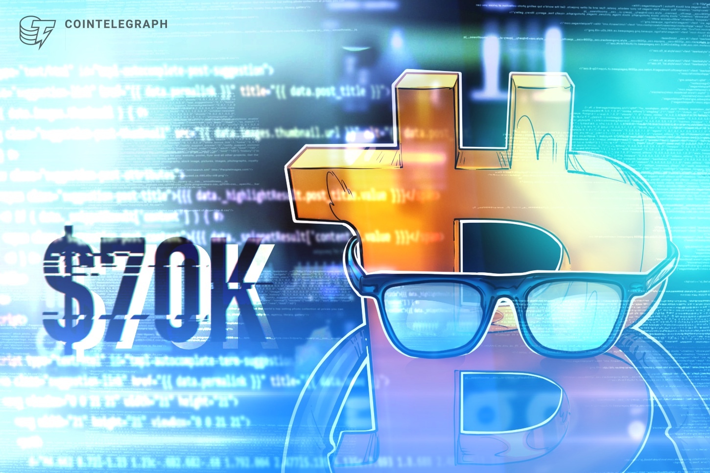 4 razones por las que el precio de BTC no ha superado los 70,000 dólares