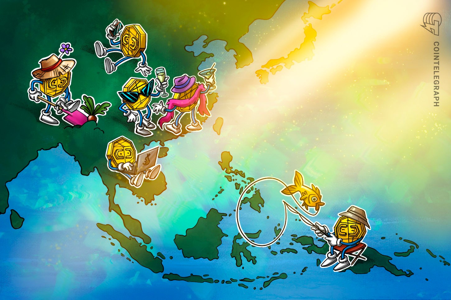 Asia toma el primer puesto entre los desarrolladores cripto y EEUU retrocede