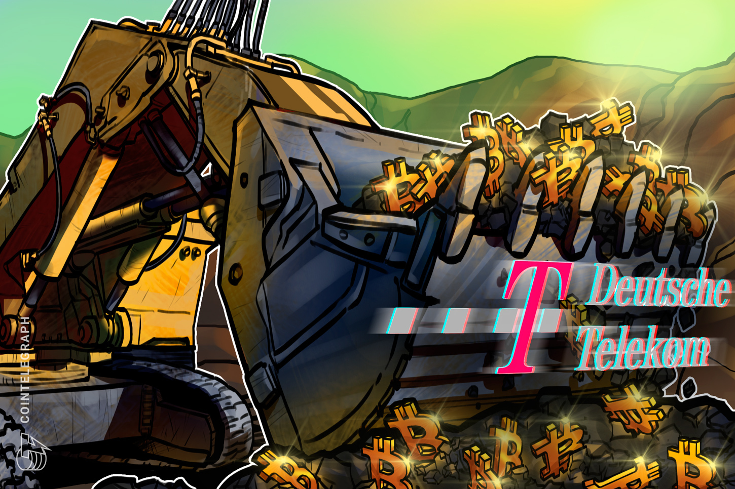 Deutsche Telekom se aventura en la minería de Bitcoin con energía renovable
