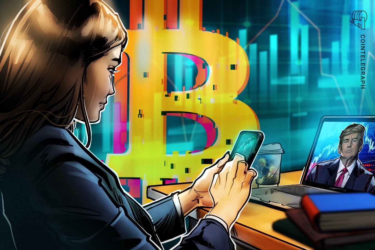 Busca por Bitcoin no Google dispara após vitória de Trump e sinaliza interesse de investidores de varejo