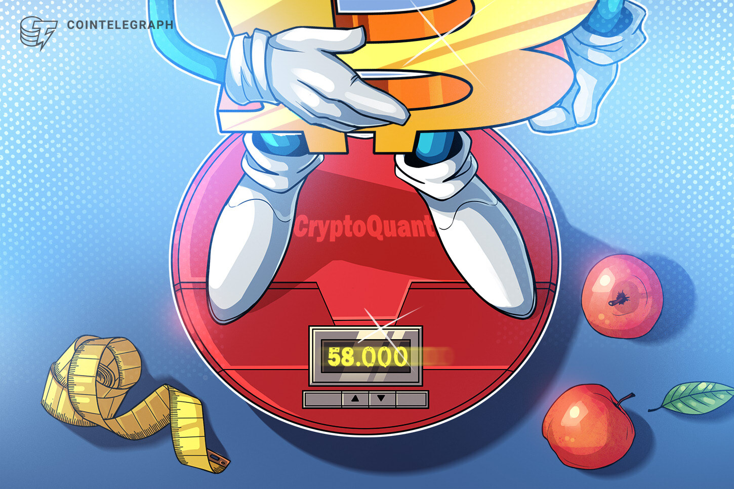 CryptoQuant: Bitcoin podría cerrar el año en 58,000 dólares por el "sobrecalentamiento" del mercado de futuros