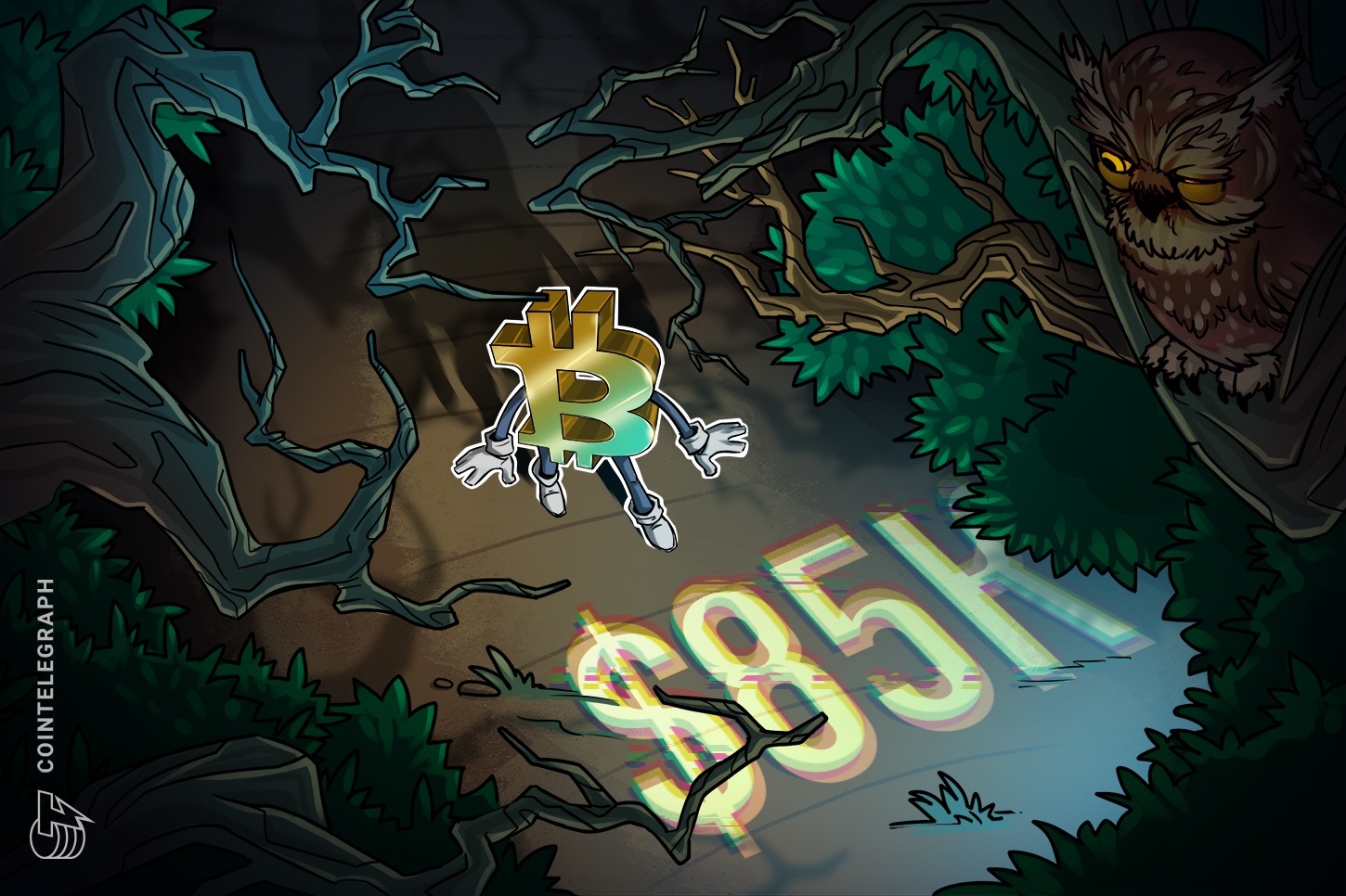 Trades al contado y posiciones largas de margen empujaron a BTC a 85.000 dólares, pero aún no habría tocado fondo