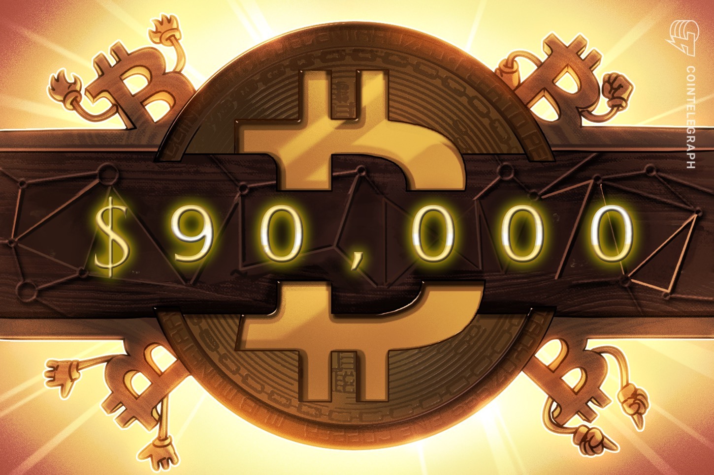 Crypto : Bitcoin dépasse 90K $ dans un rallye fulgurant de 24 heures