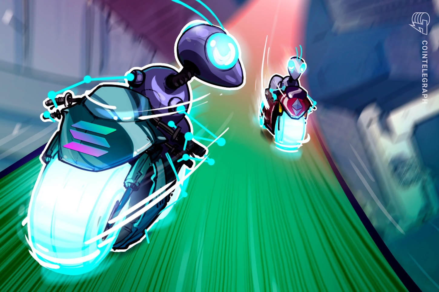 Solana superó la economía de Ethereum por primera vez en octubre