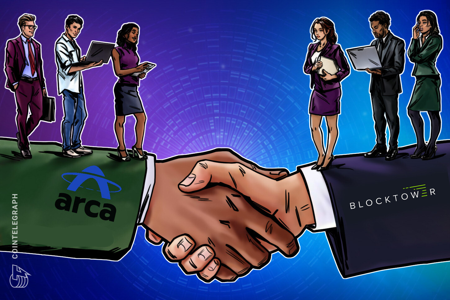 Arca y Blocktower se fusionarán en una plataforma unificada de criptomonedas