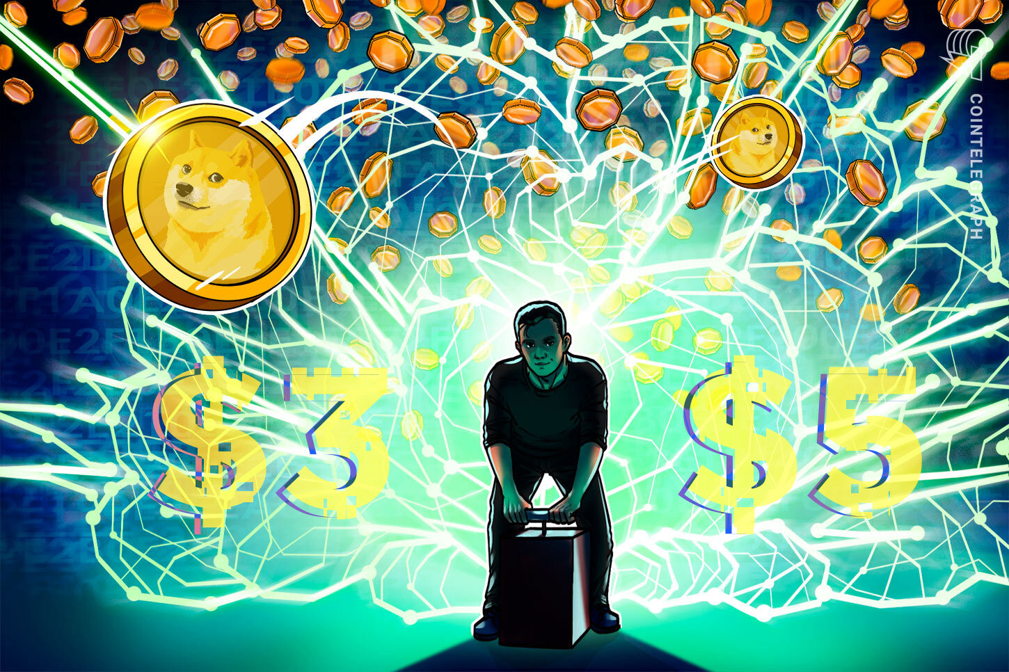 ¿Dogecoin a 5 dólares? Es posible según un modelo de "canal gaussiano"