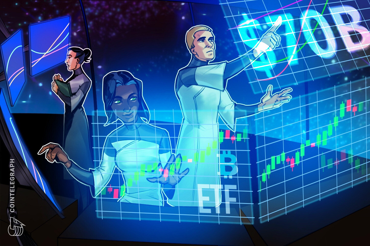 Se rompieron récords con 70,000 millones de dólares en volumen para acciones y ETFs de Bitcoin