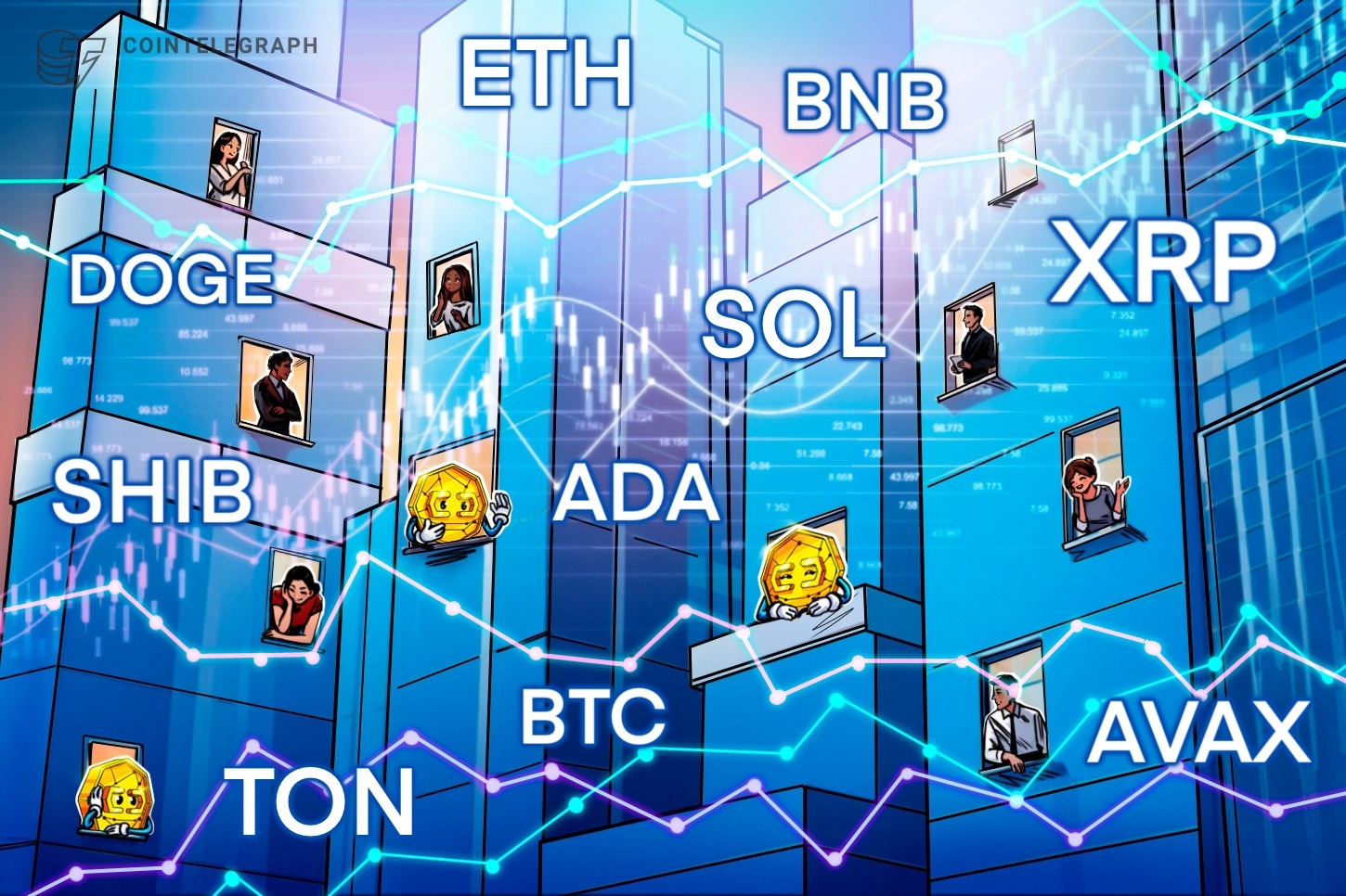 Análise de preço em 22/11: BTC, ETH, SOL, BNB, XRP, DOGE, ADA, AVAX, SHIB, TON