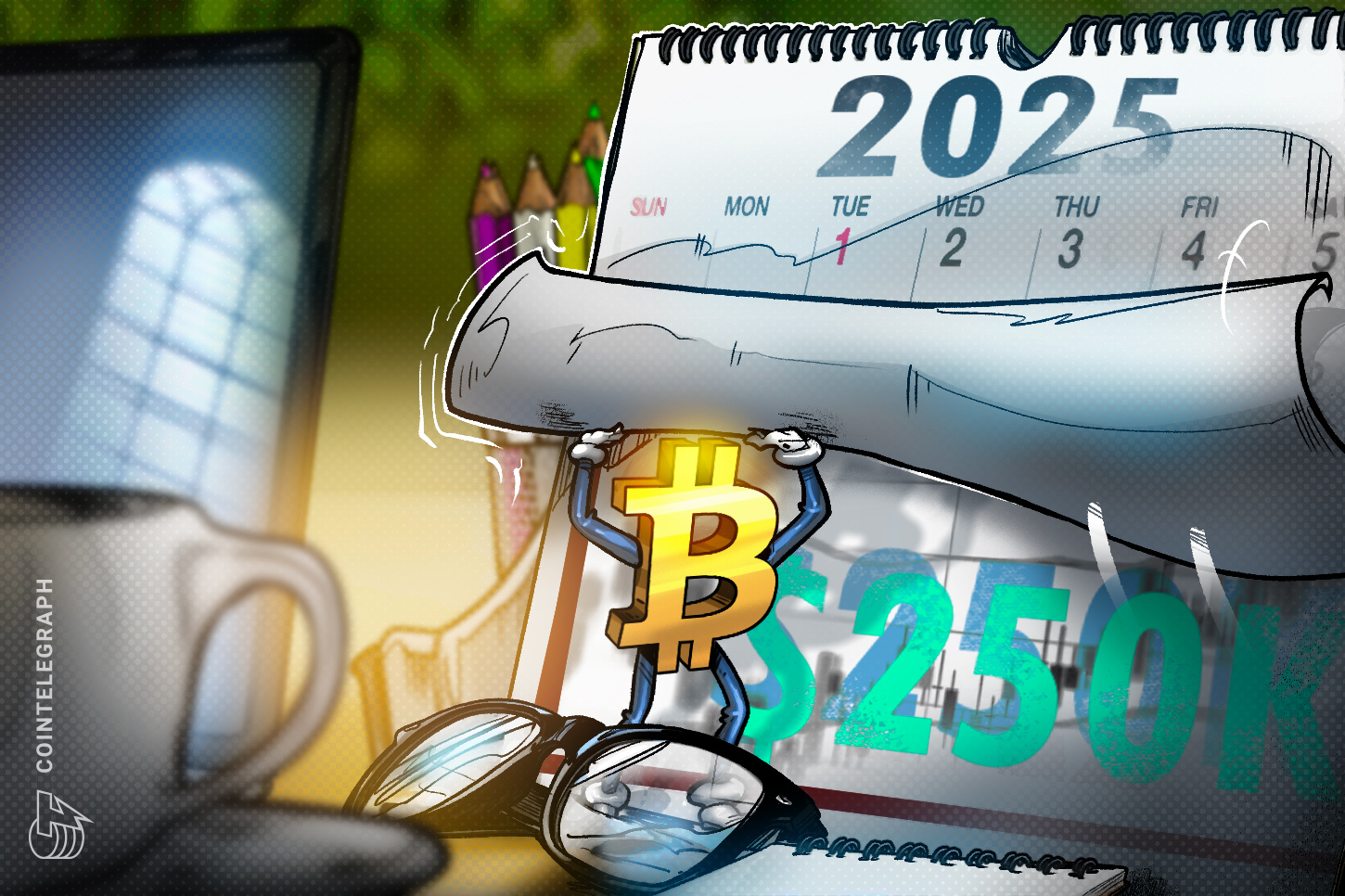 Un estratega de fondos pronostica precios de BTC de seis cifras, con más de 250,000 USD para 2025