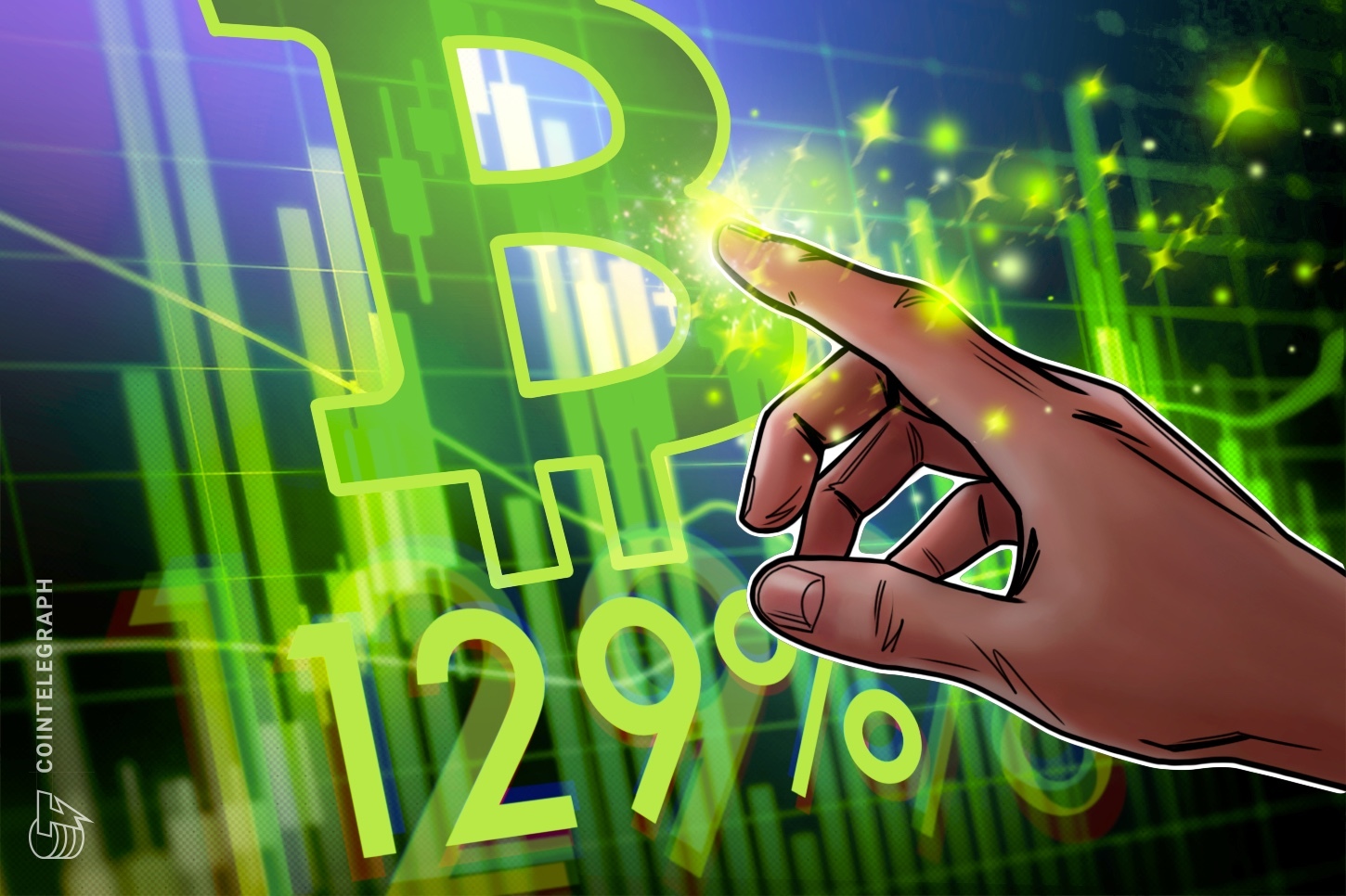 Bitcoin ha ganado un 129% en lo que va de año; siete meses después del halving