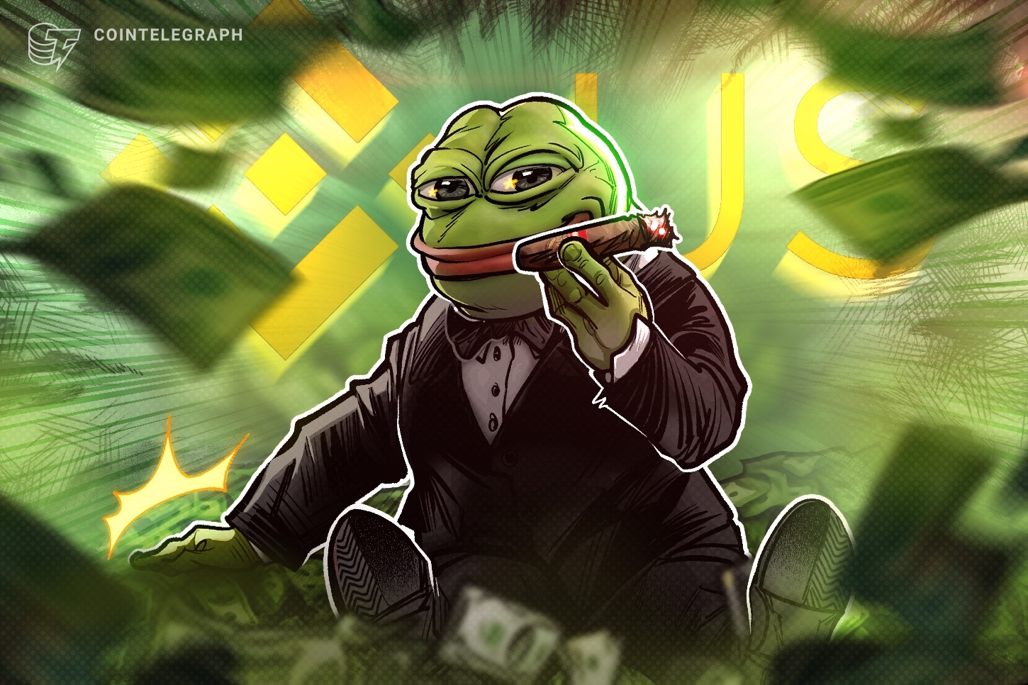 Crypto : Binance.US liste PEPE alors que les exchanges crypto se disputent le marché des memecoins