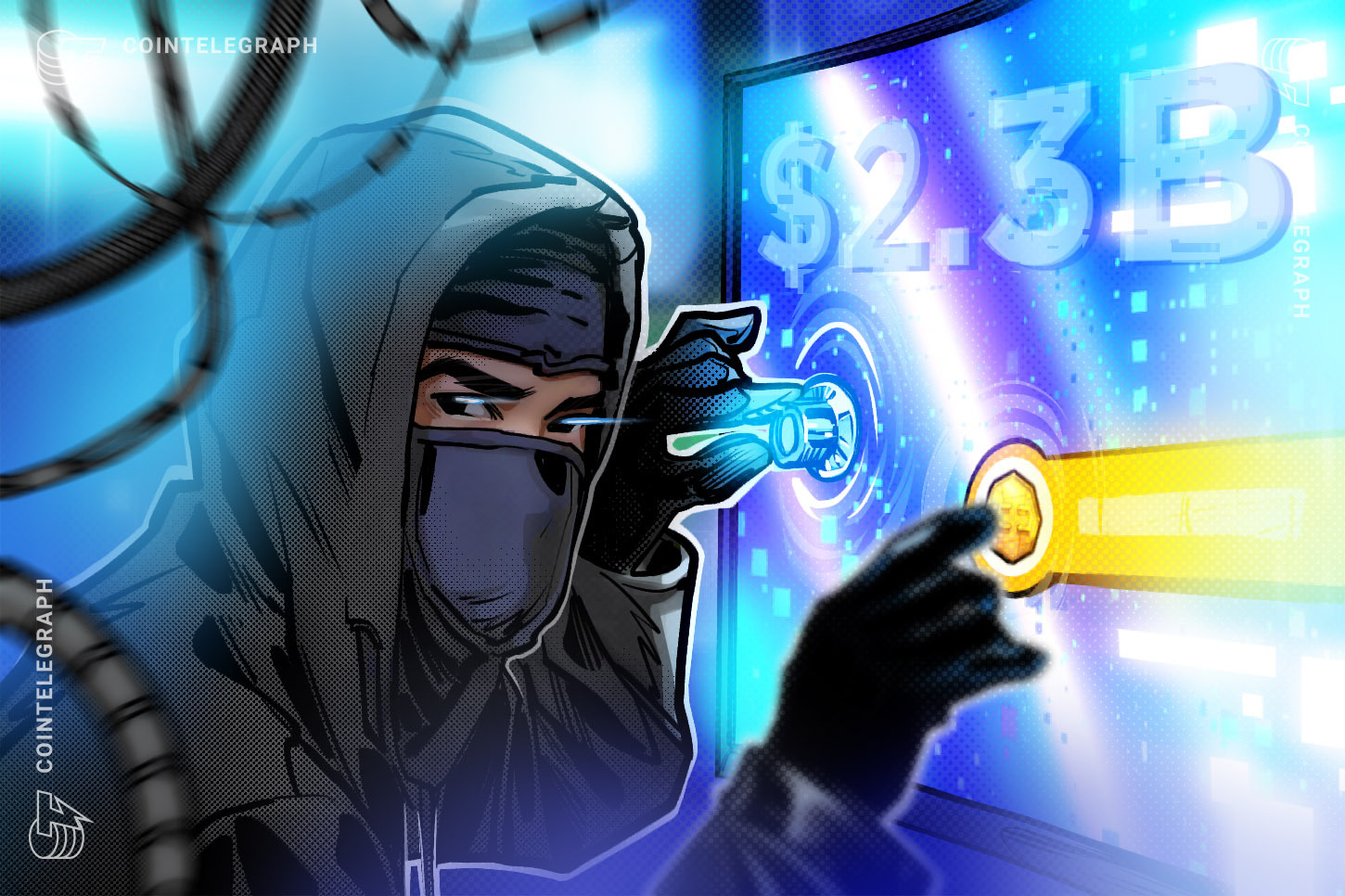 Los hackeos de criptomonedas acabarán en 2,300 millones de dólares en 2024, un aumento interanual del 40%