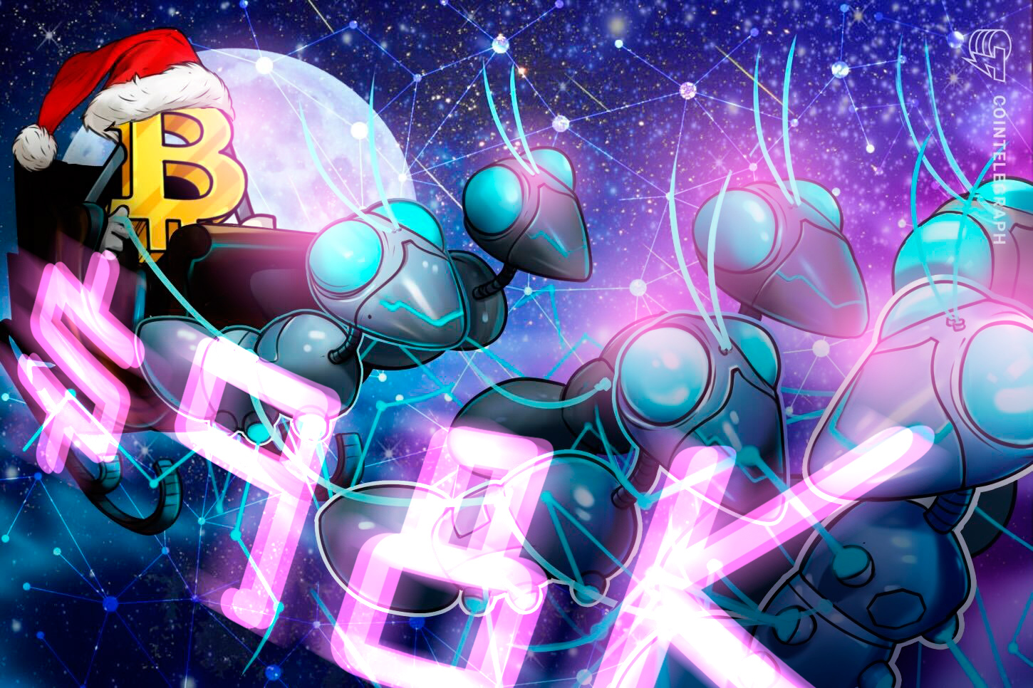 「サンタラリー」の買い手がビットコイン価格を98,000ドルまで押し上げる