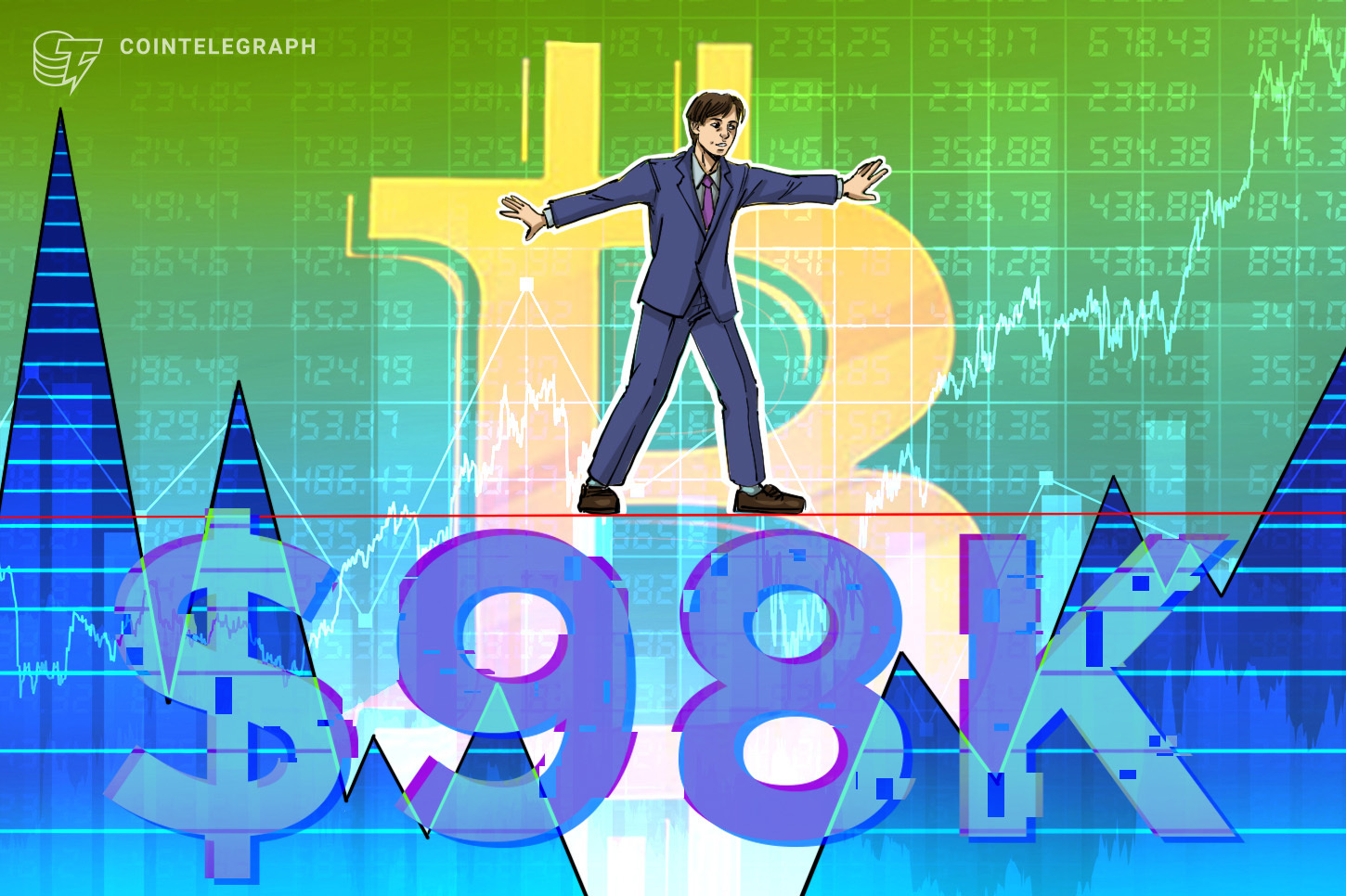 Bitcoin se mueve entre líneas de tendencia mientras el nivel de USD 98K aumenta la "prima Kimchi"