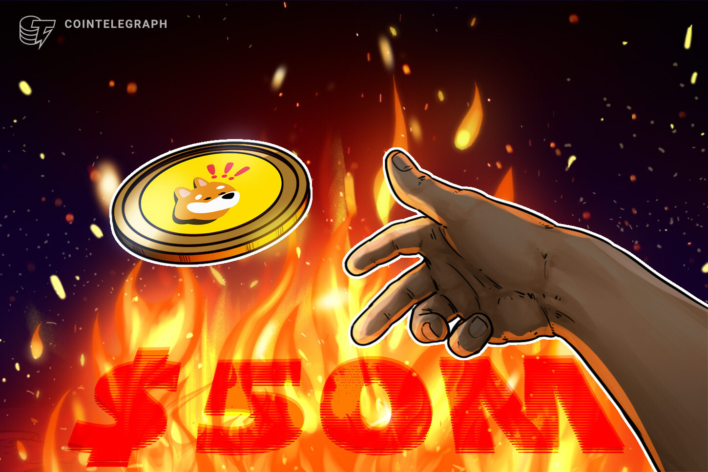 BONK cayó un 7% pese a la quema 51 millones de dólares en tokens