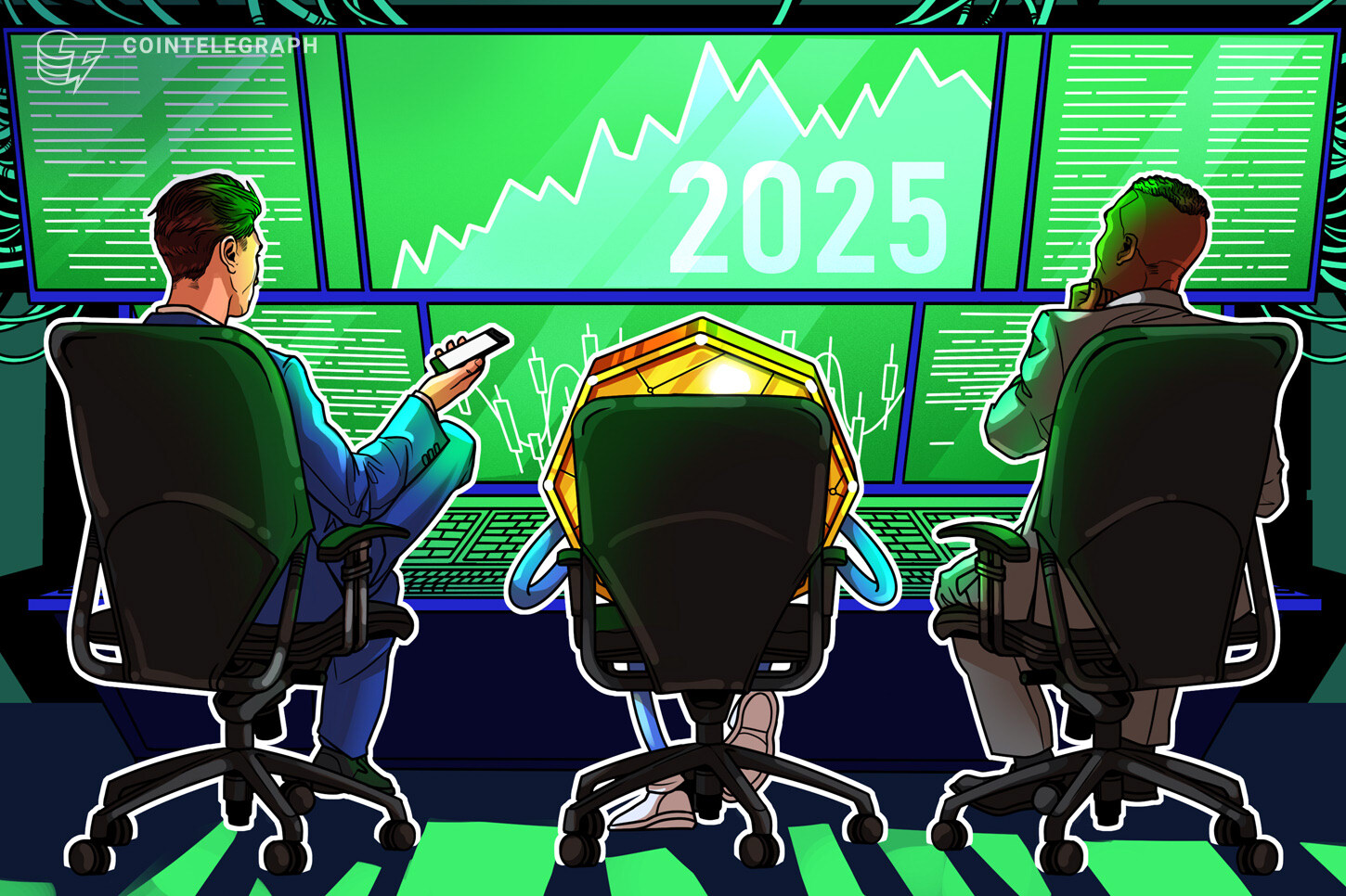 Estadounidenses esperan un aumento de las acciones en 2025, junto con conflictos mundiales y políticos