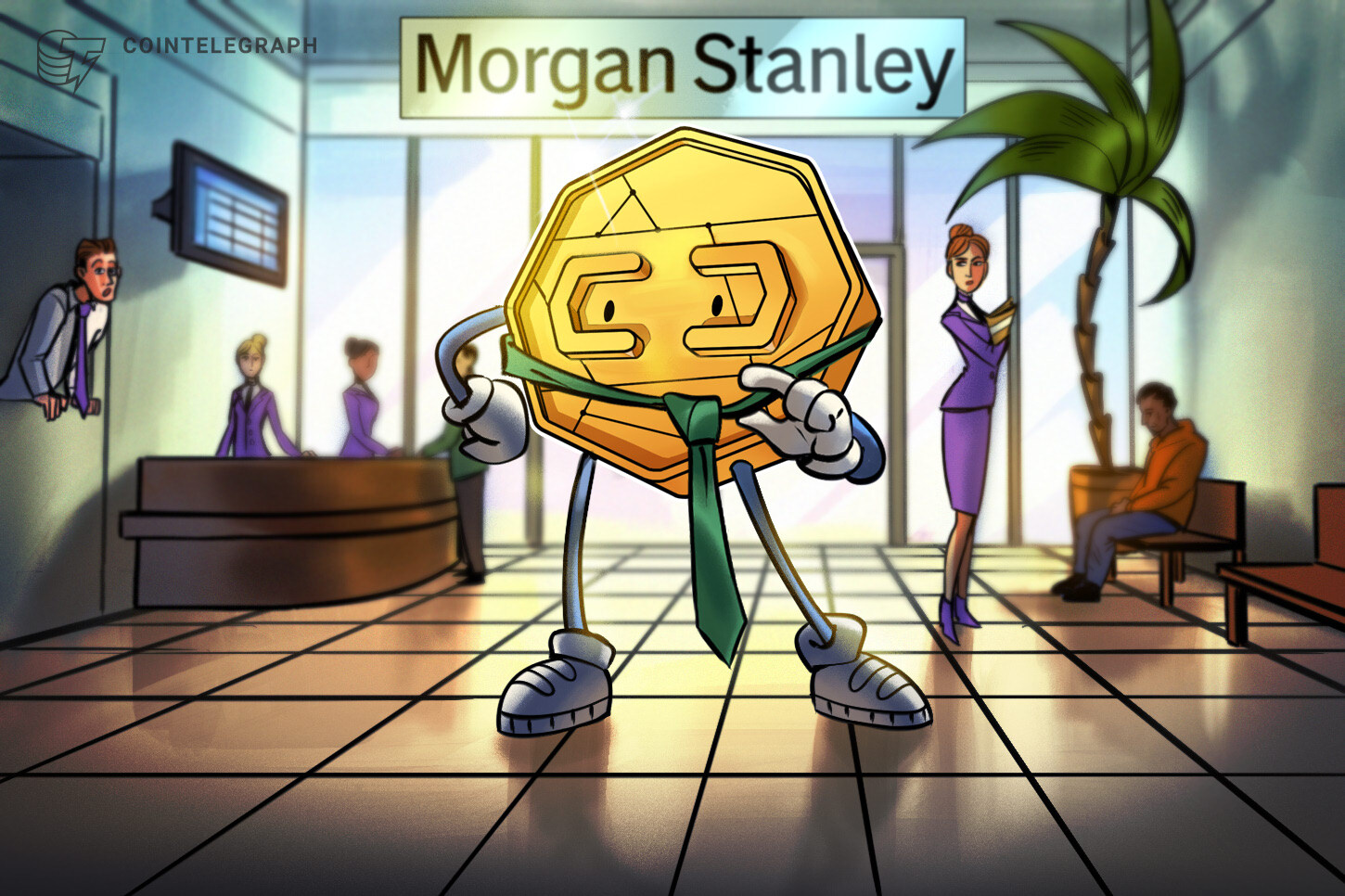 Morgan Stanley evalúa incluir criptomonedas en E-Trade