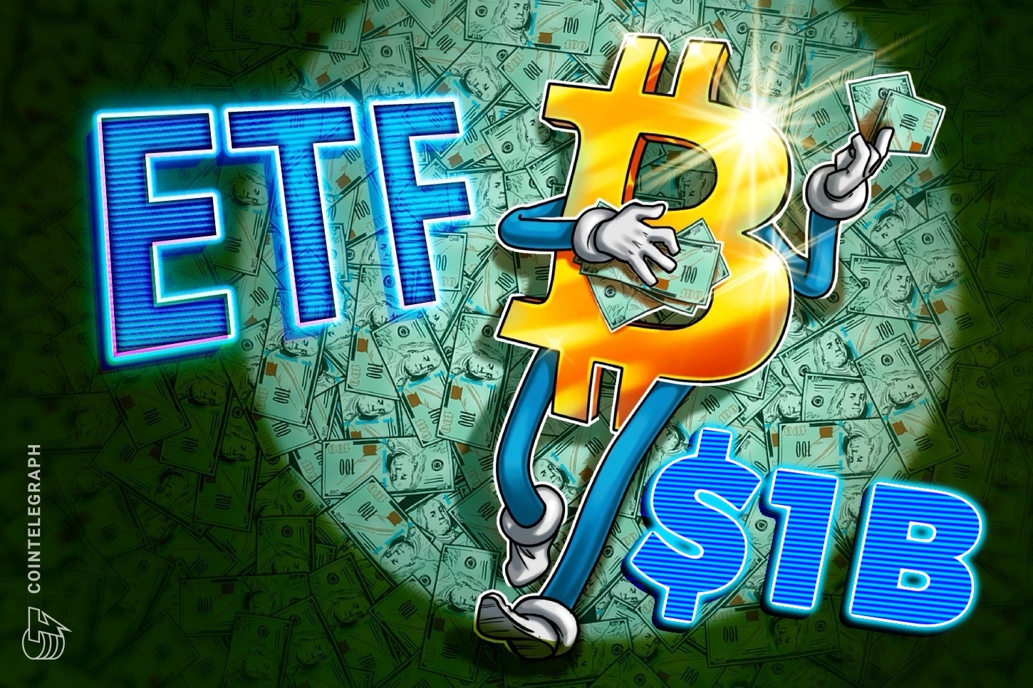 Flujos de entrada en ETF de Bitcoin repuntaron a picos de 6 semanas y el precio de BTC recuperó USD 97K