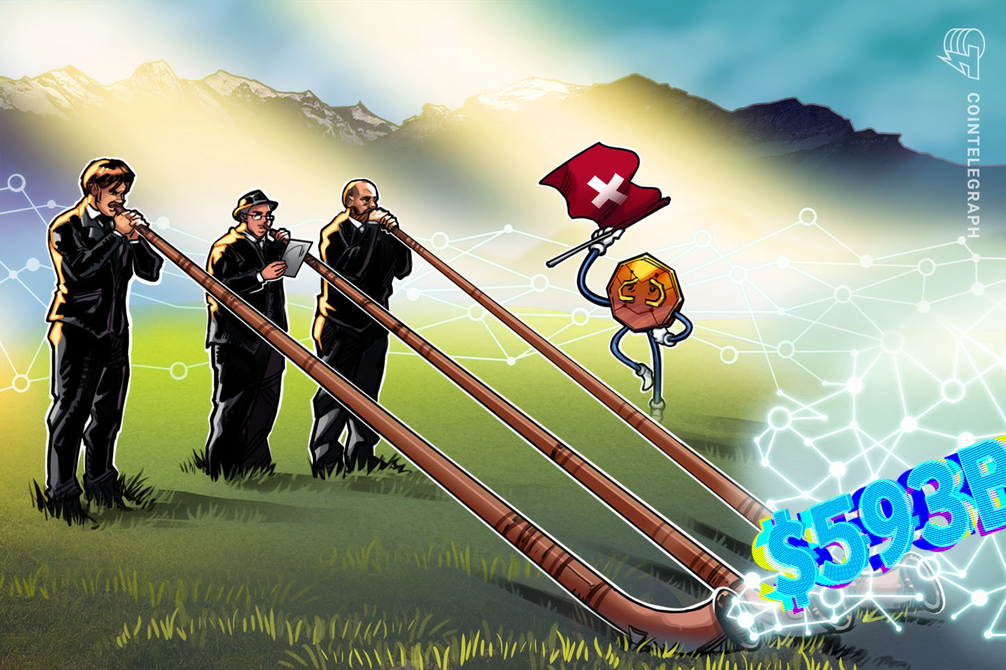 La Crypto Valley svizzera raggiunge i $593 miliardi, con 17 'unicorni' nel 2024