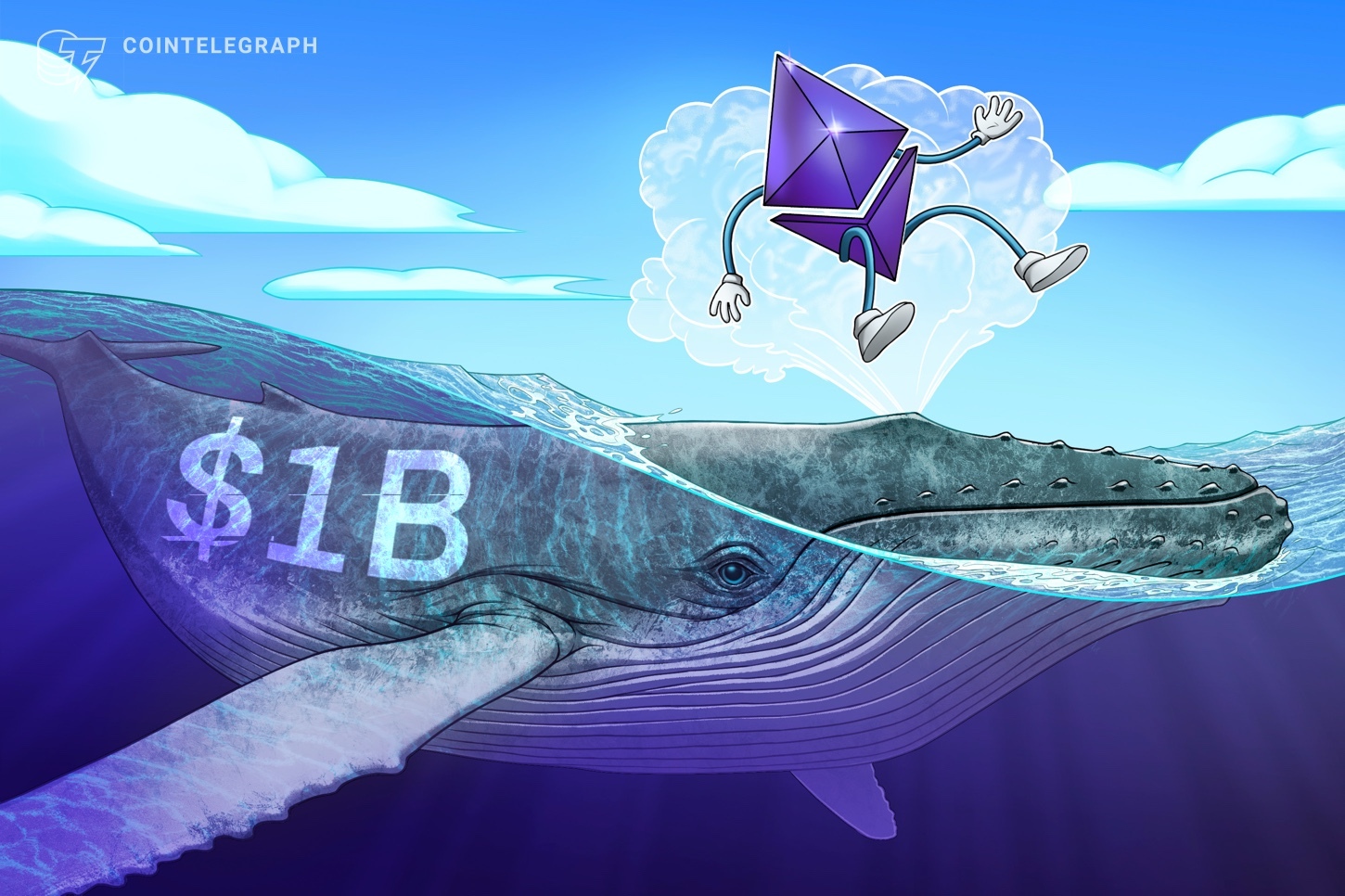 Ballenas de Ethereum sumaron mil millones de dólares en ETH: ¿esta acumulación insinúa un precio de 5.000 dólares?