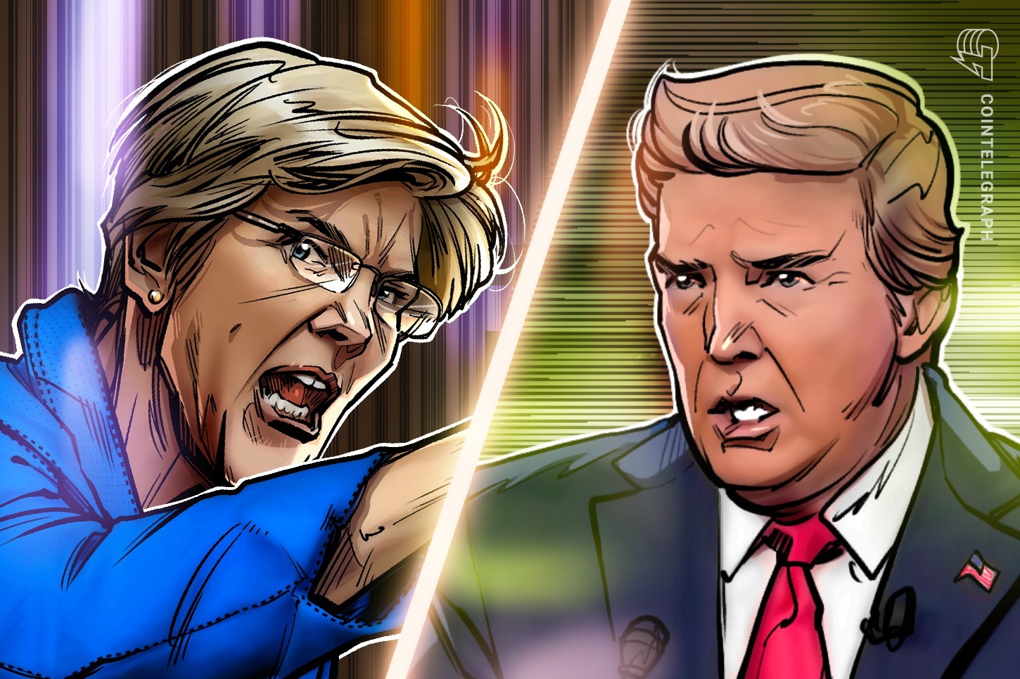 Elizabeth Warren se junta ao pedido de investigação sobre Trump por tokens de criptomoedas