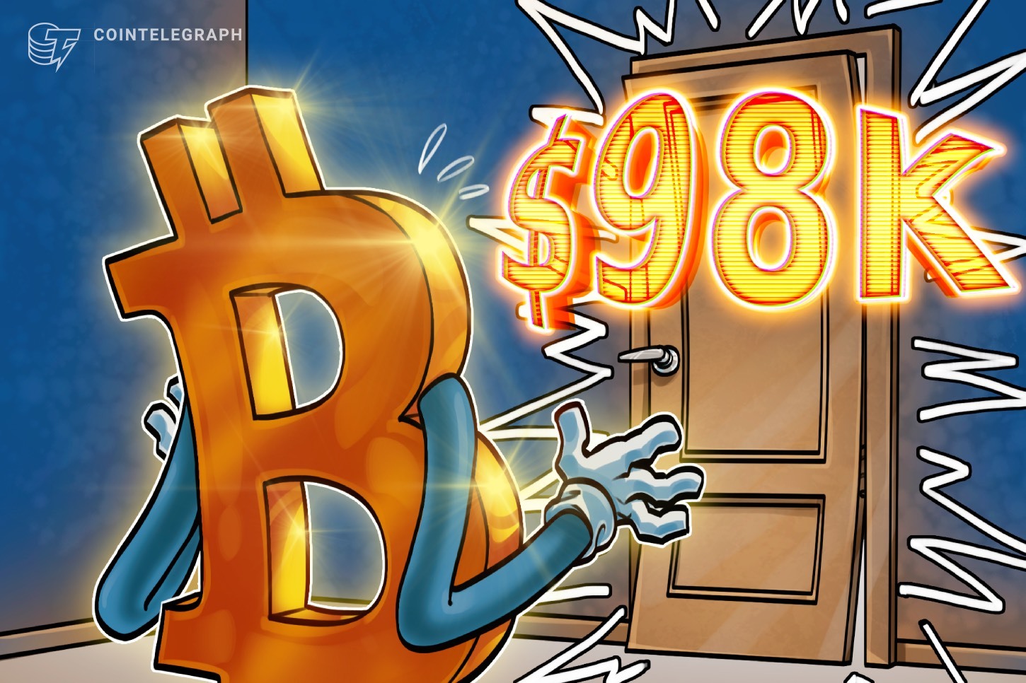 Precio de BTC cayó por debajo de 98.000 dólares tras una venta masiva en el mercado después del lanzamiento de DeepSeek