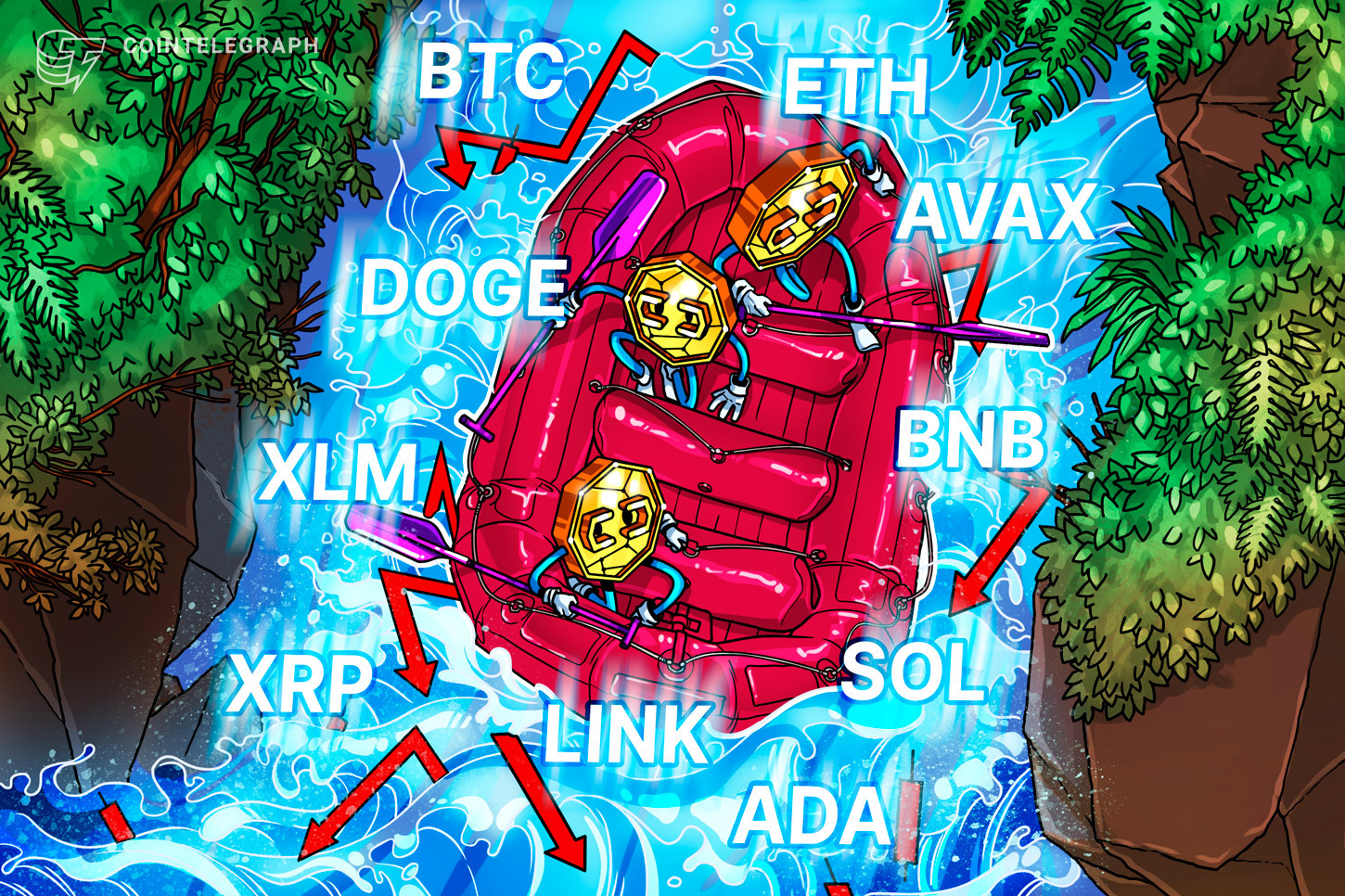 Análisis de precios del 29 de enero: BTC, ETH, XRP, SOL, BNB, DOGE, ADA, LINK, AVAX, XLM