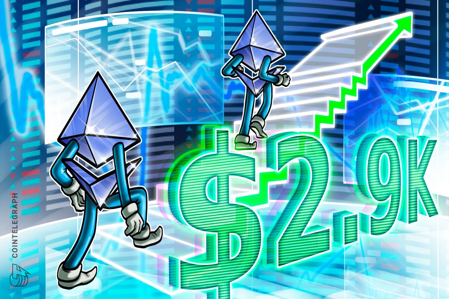 Ethereum superó los 2.900 dólares y Eric Trump dice que "es un gran momento para añadir ETH"