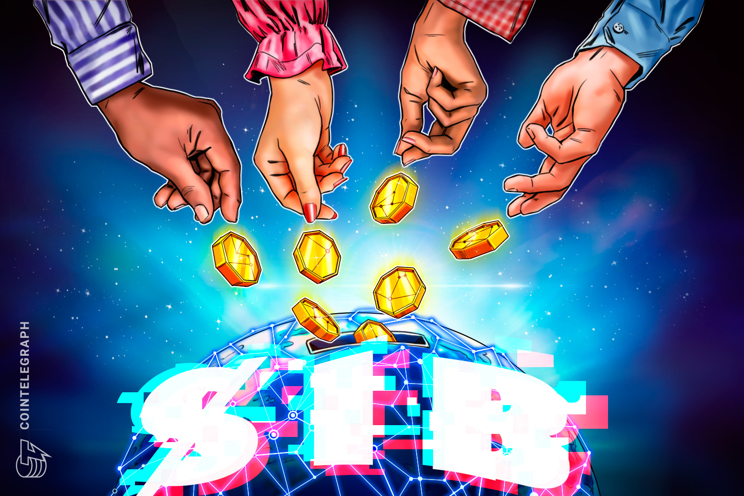 Donaciones en criptomonedas superaron los 1.000 millones de dólares en 2024