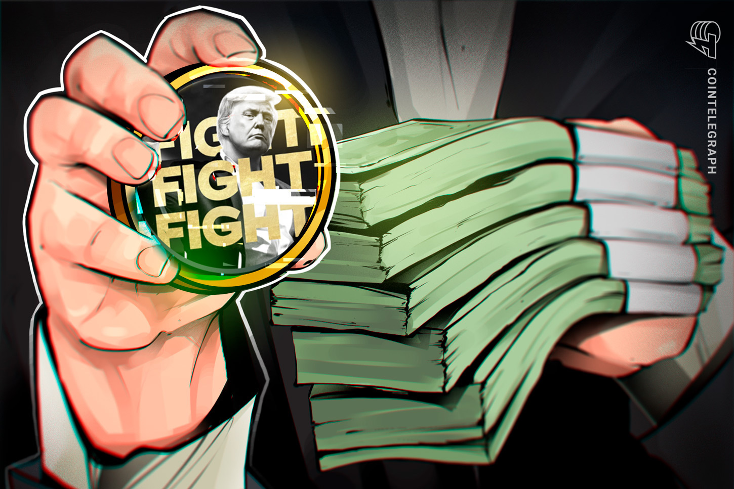 Los CEO de Galaxy y Ripple prestaron 160 millones de dólares a MoonPay para el lanzamiento del token TRUMP