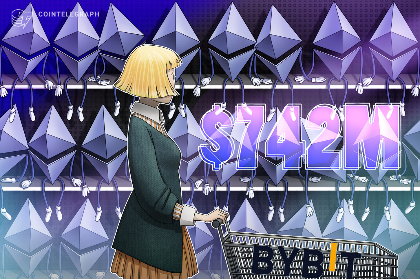 Lookonchain: Bybit compró 742 millones de dólares en Ether