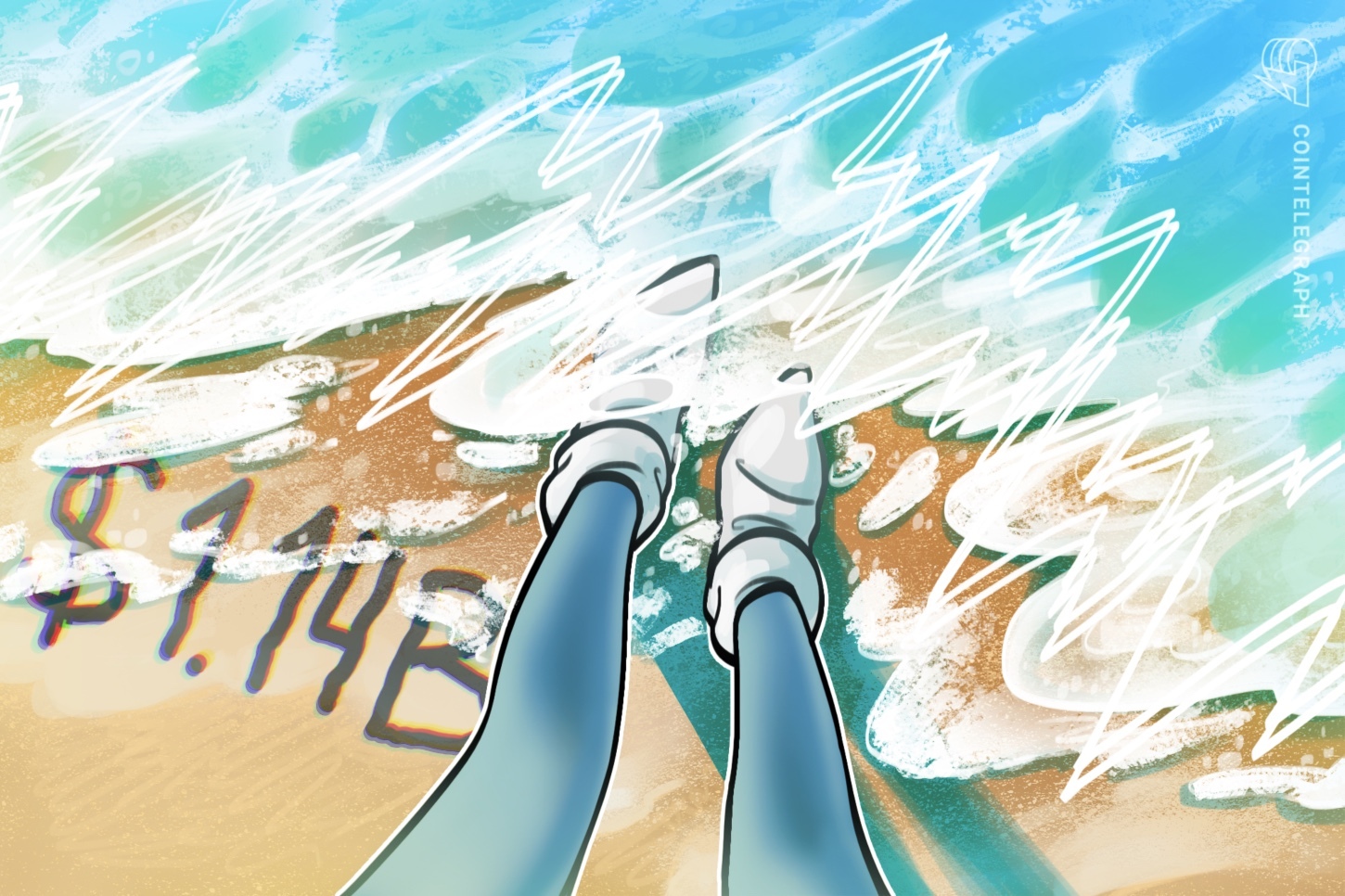 ETFs de Bitcoin dos EUA perdem US$ 1,14 bilhão em duas semanas em meio a tensões comerciais entre EUA e China