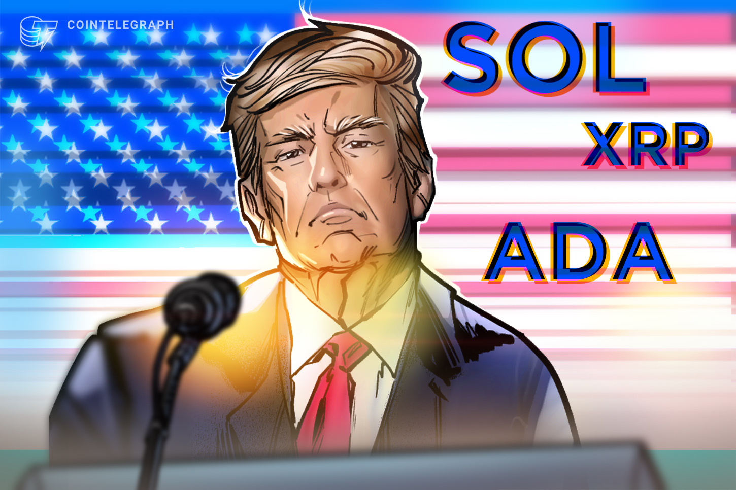 El presidente Trump dice que la reserva de criptomonedas incluirá SOL, XRP y ADA