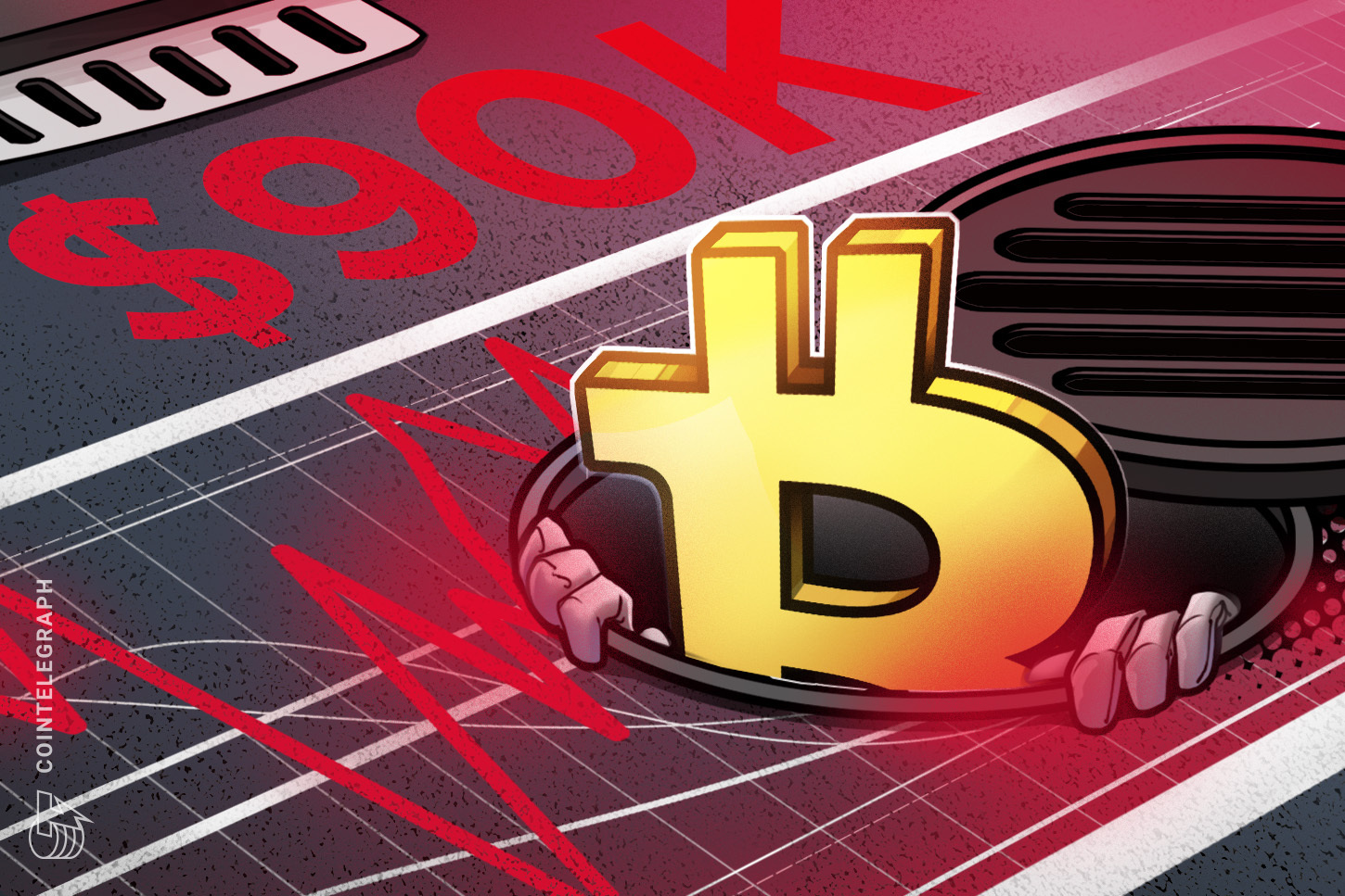 Bitcoin regresó por debajo de USD 90K mientras el mercado de criptomonedas liquidó USD 150M en horas