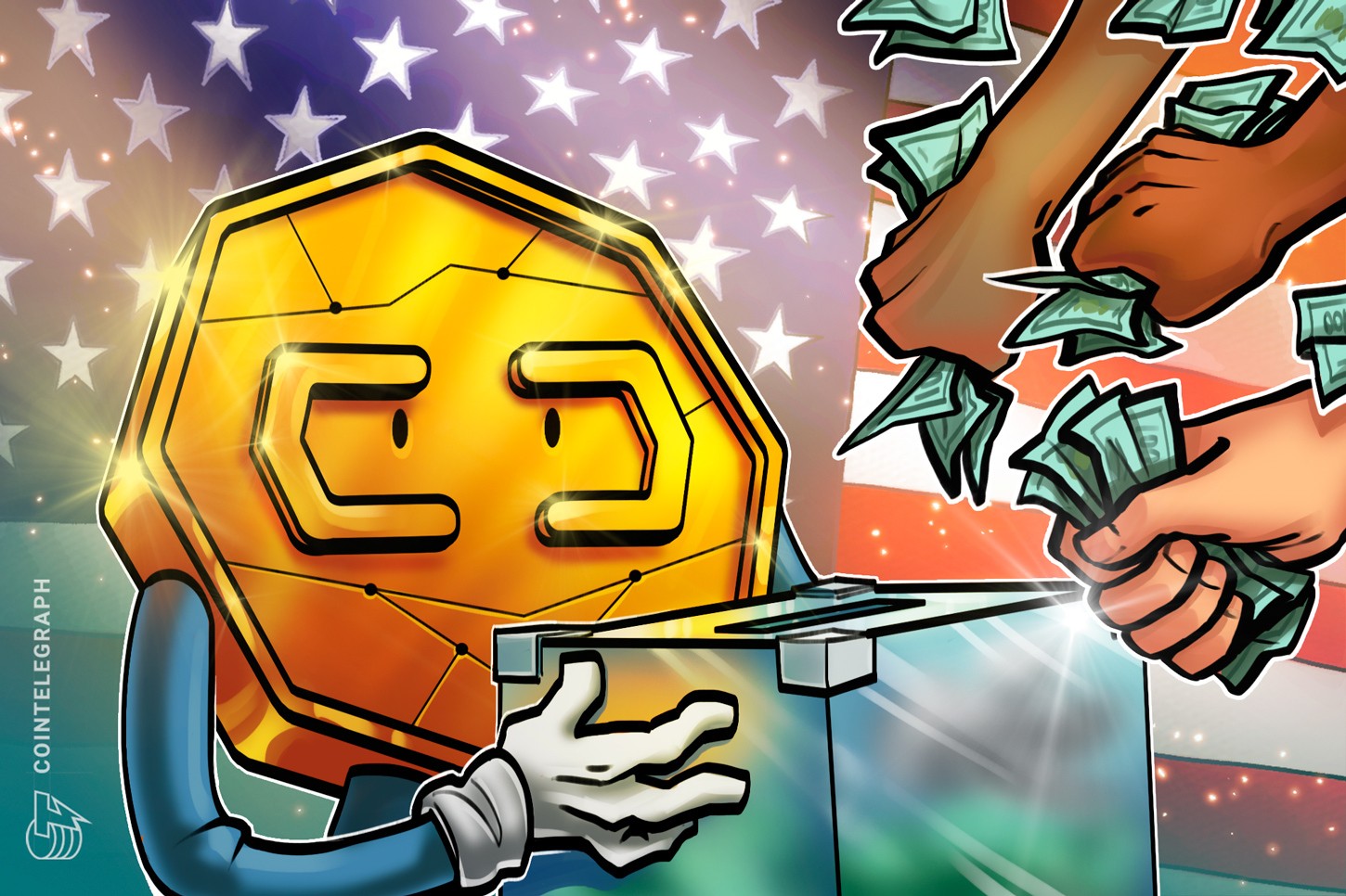 El representante Mike Collins ahora acepta donaciones en criptomonedas para su campaña