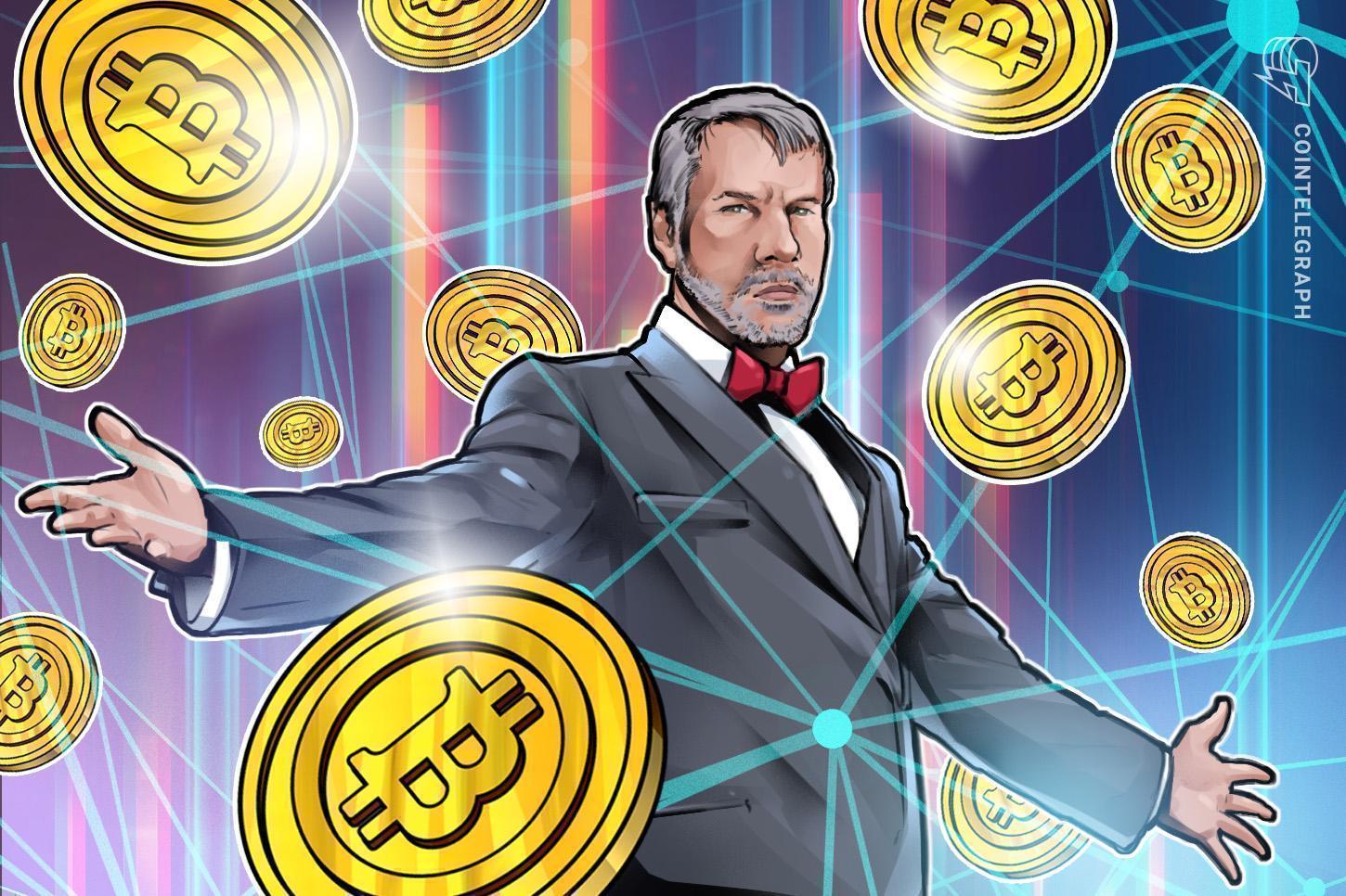 Michael Saylor, de Strategy, insinúa que comprará durante la caída de Bitcoin