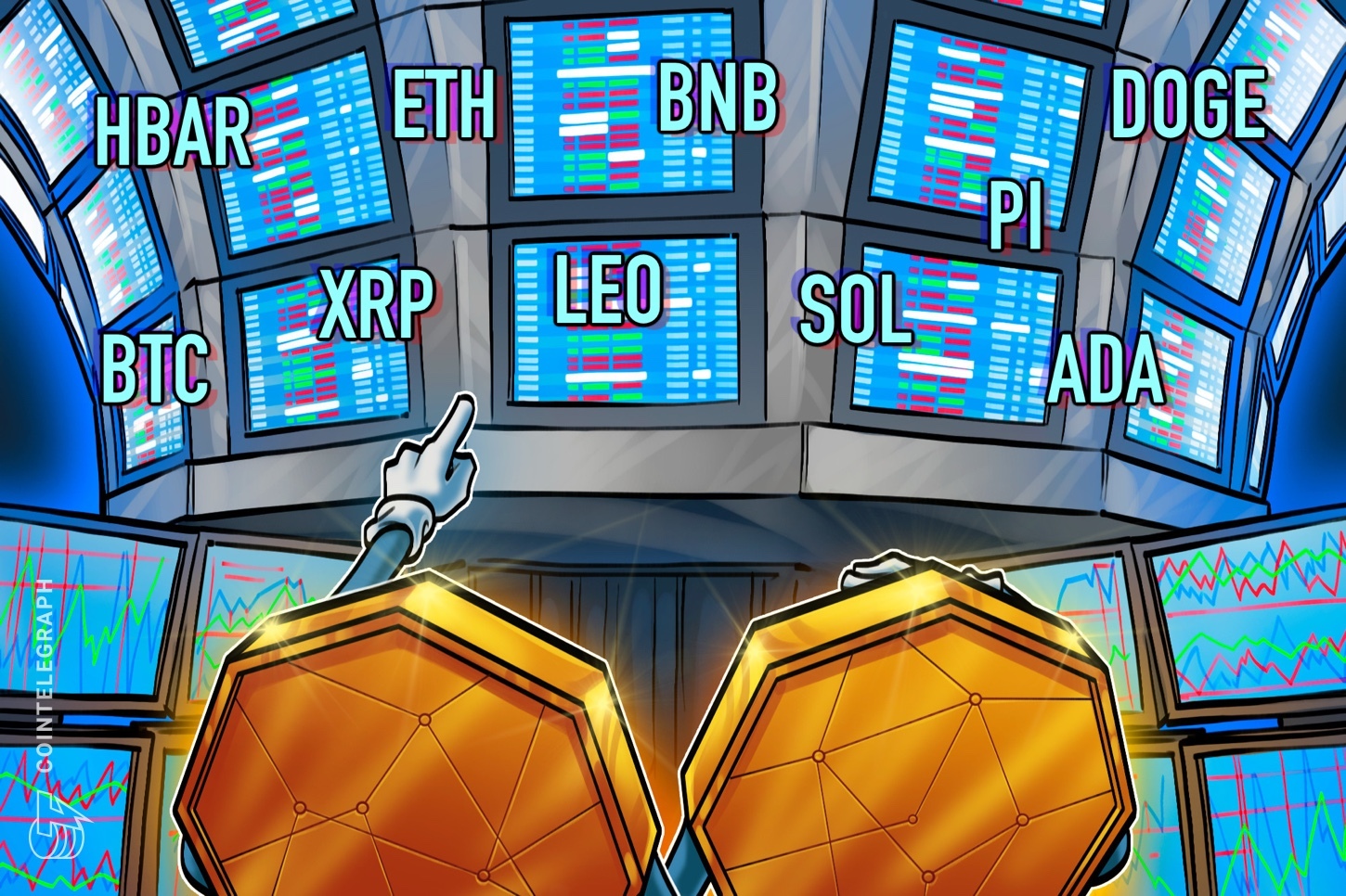 Análisis precios del 12 de marzo: BTC, ETH, XRP, BNB, SOL, ADA, DOGE, PI, LEO, HBAR