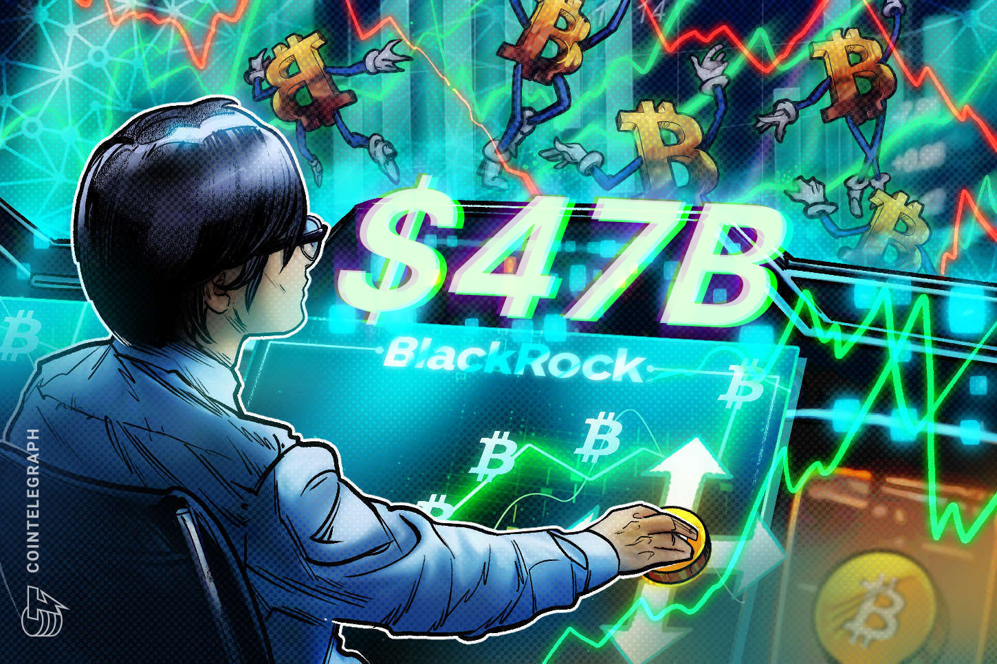 BlackRock detiene oltre 567.000 BTC, valutati $47 miliardi