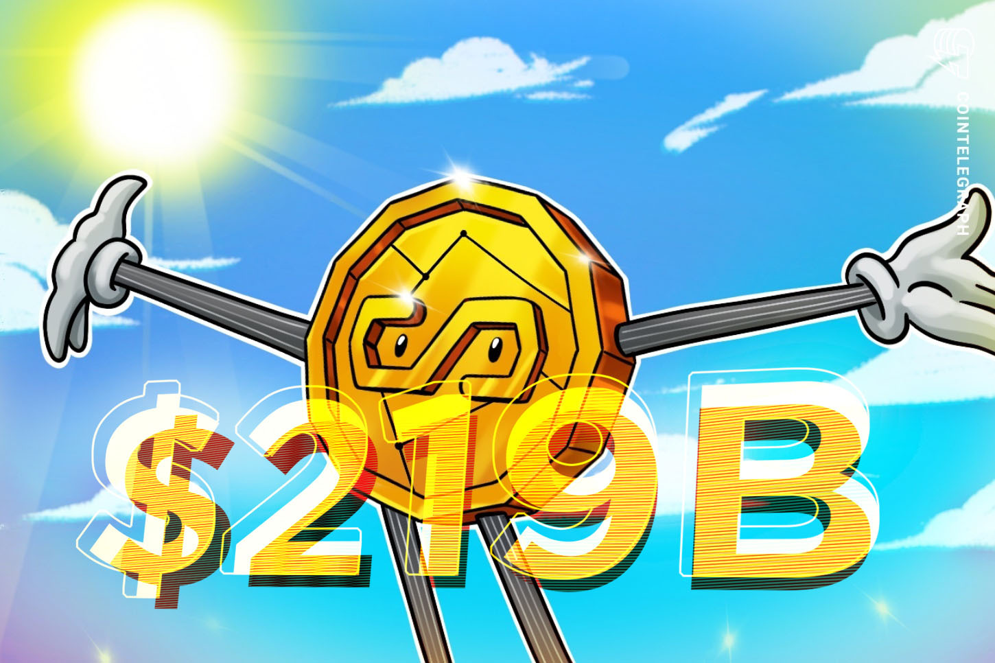 Aumento del suministro de stablecoins a 219.000 millones de dólares indicaría la mitad del ciclo alcista, no el tope