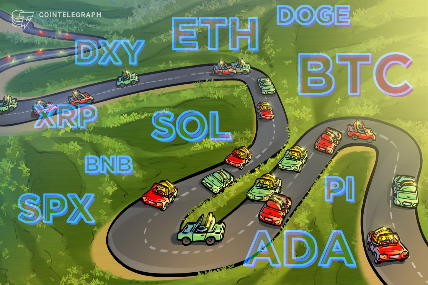 Análisis de precios al 17/03: SPX, DXY, BTC, ETH, XRP, BNB, SOL, DOGE, ADA, PI