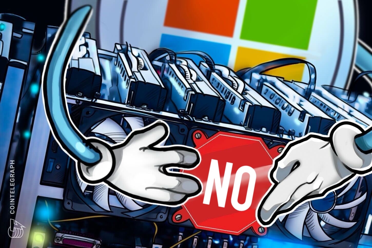 Acciones de mineras de Bitcoin se desplomaron luego de que Microsoft descartara sus planes de centro de datos