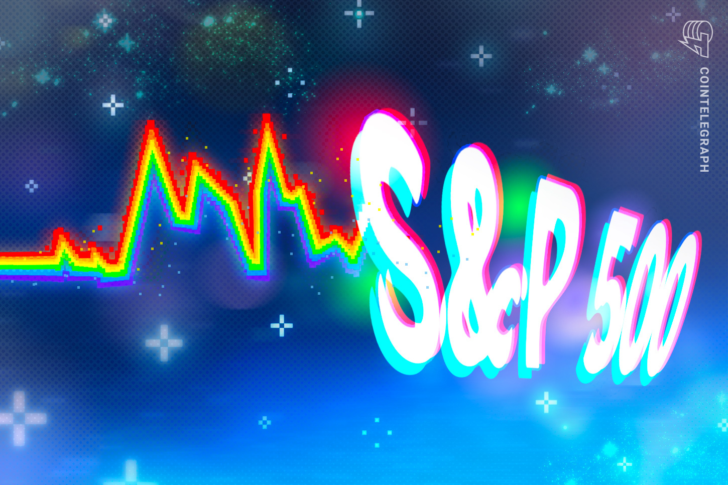 S&P 500 registra breve volatilidade no 'nível do Bitcoin' em meio à guerra tarifária de Trump