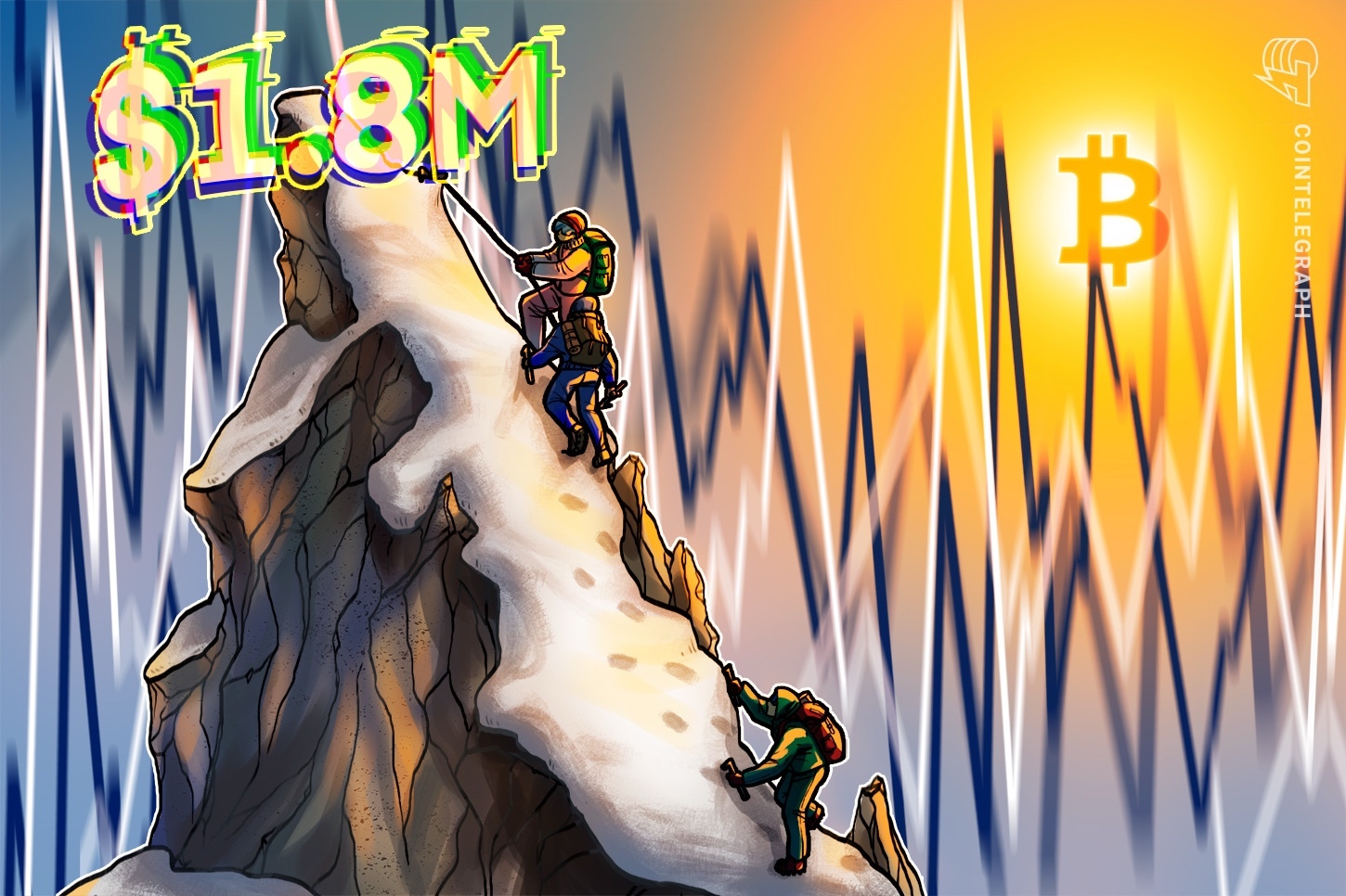 Bitcoin ainda está no caminho de atingir US$ 1,8 milhão em 2035, diz analista