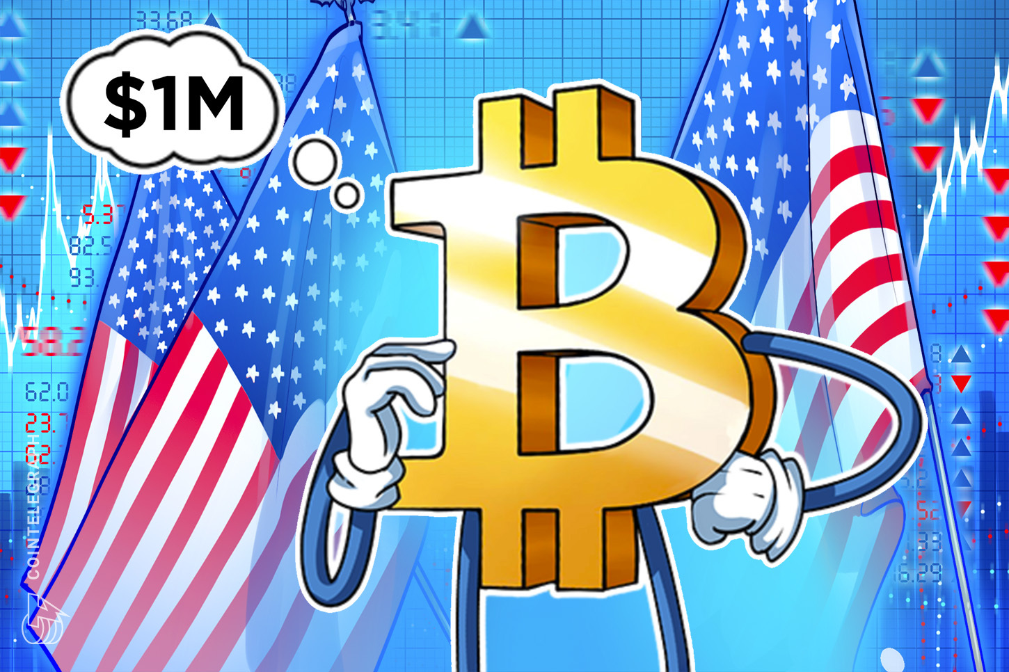 Bitcoin podría alcanzar un millón de dólares si EEUU compra un millón de BTC, según el Bitcoin Policy Institute