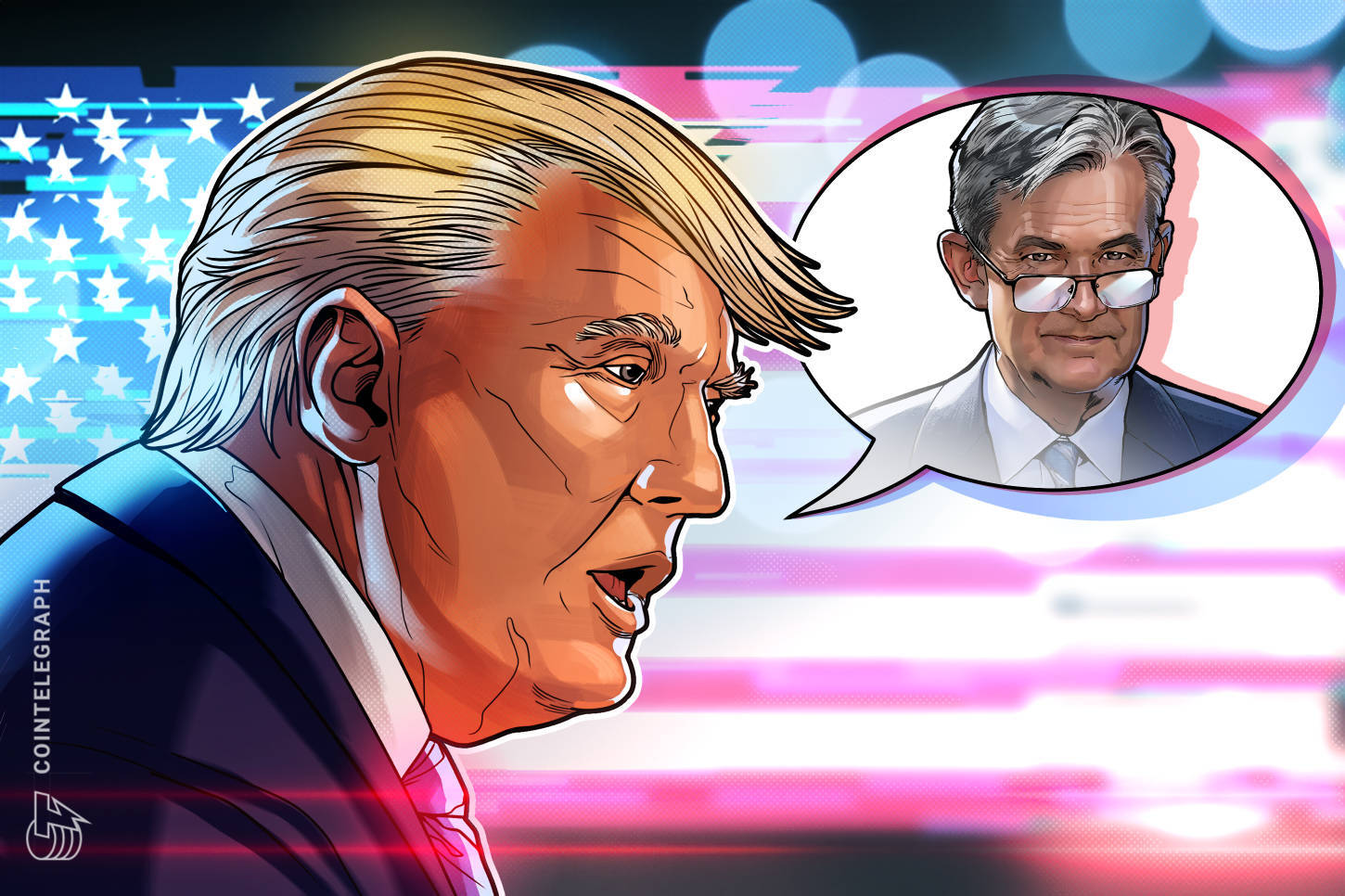 Dólar americano e ações caem e criptomoedas ganham com aumento de pressão de Trump sobre o Fed