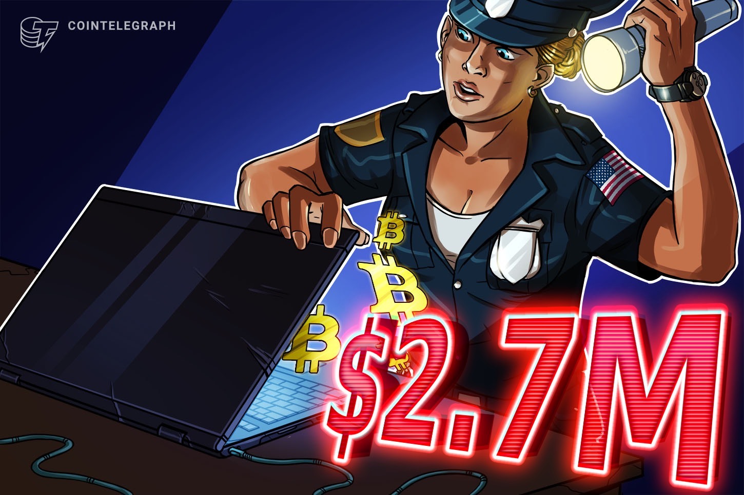 Policía de Los Ángeles recuperó 2,7 millones de dólares en mineros de Bitcoin robados