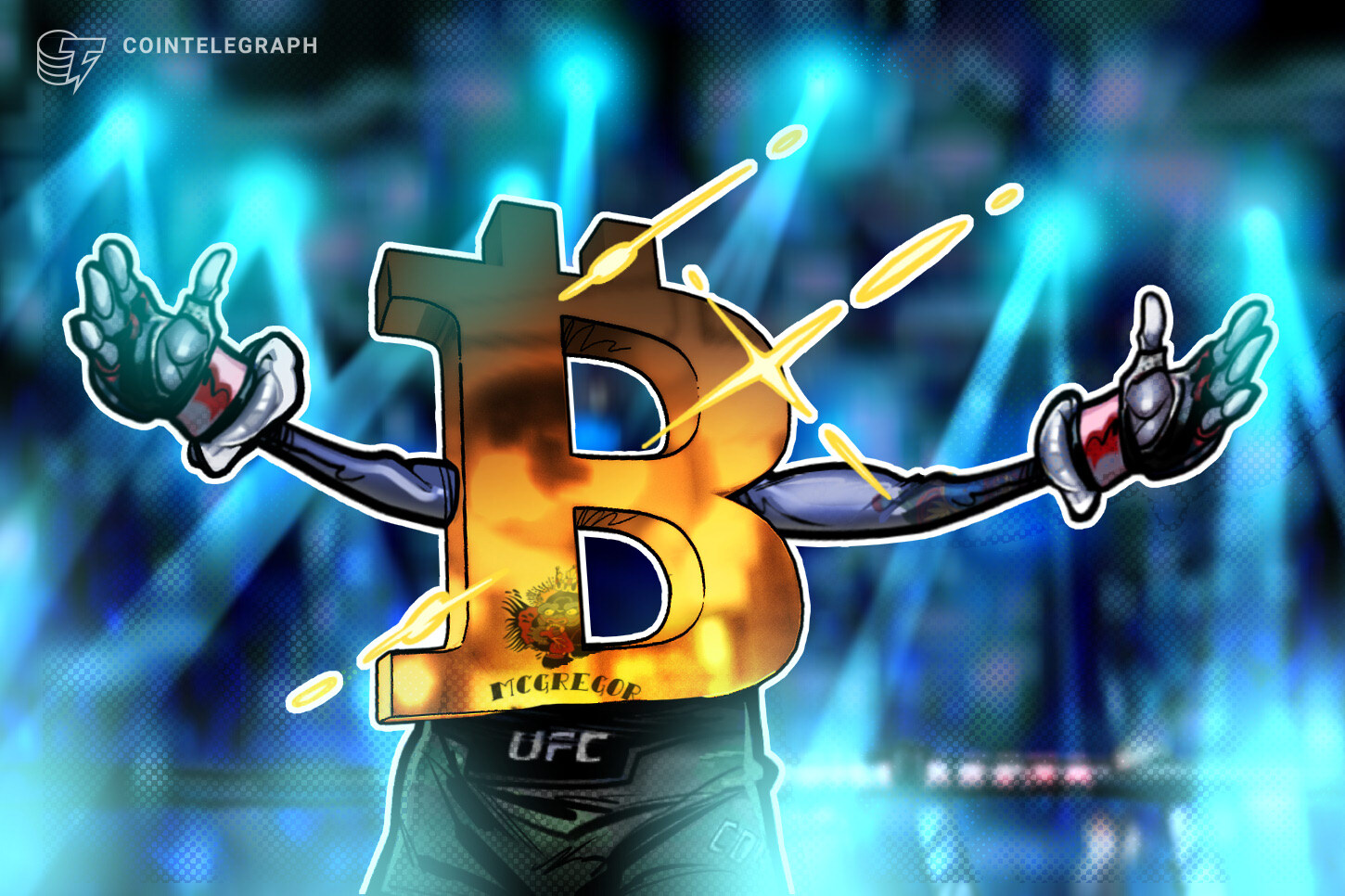 El excampeón de la UFC Conor McGregor promocionó la reserva irlandesa de Bitcoin en su candidatura presidencial