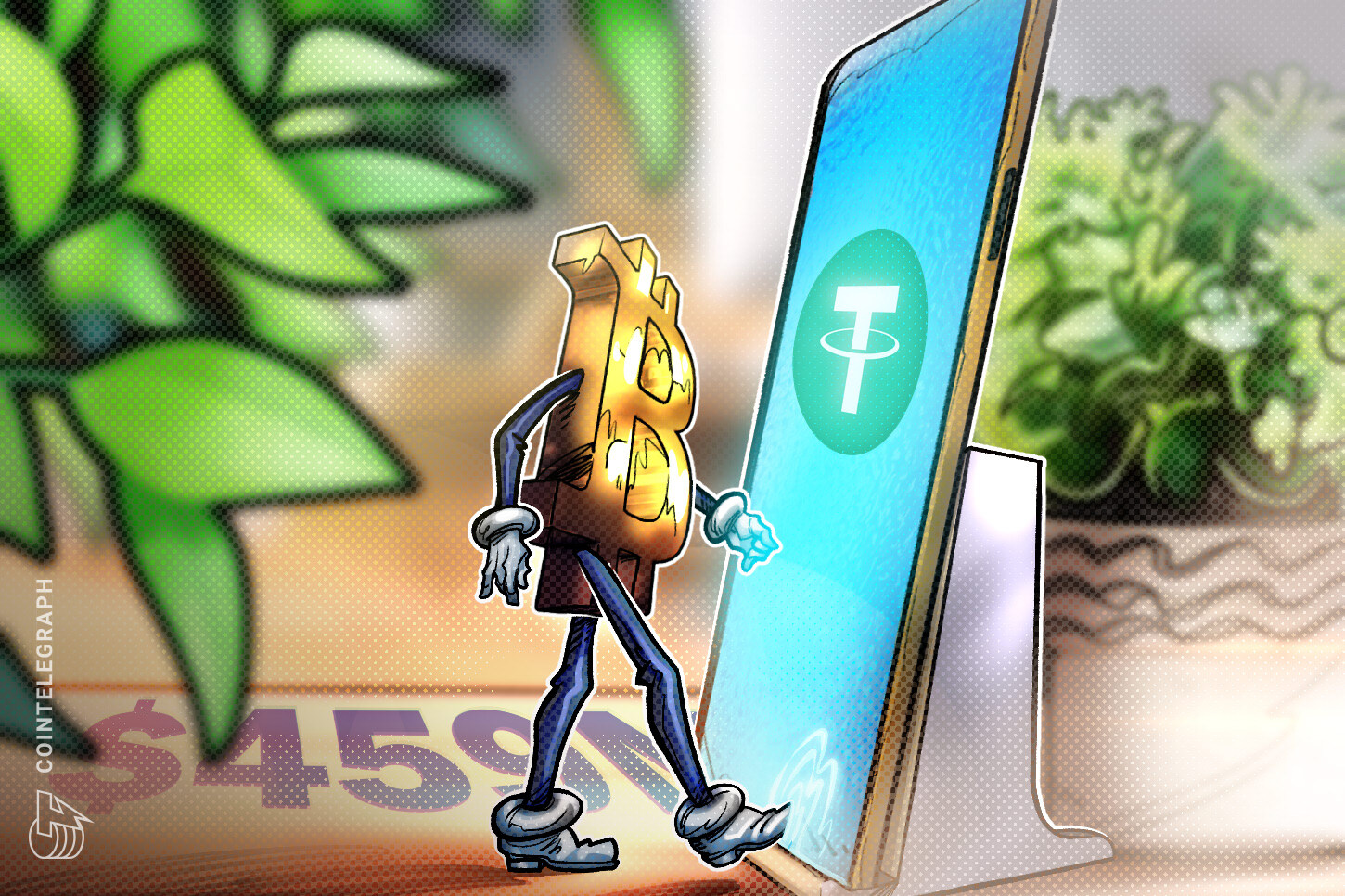 Tether為Twenty One Capital購買4.59億美元比特幣（BTC）