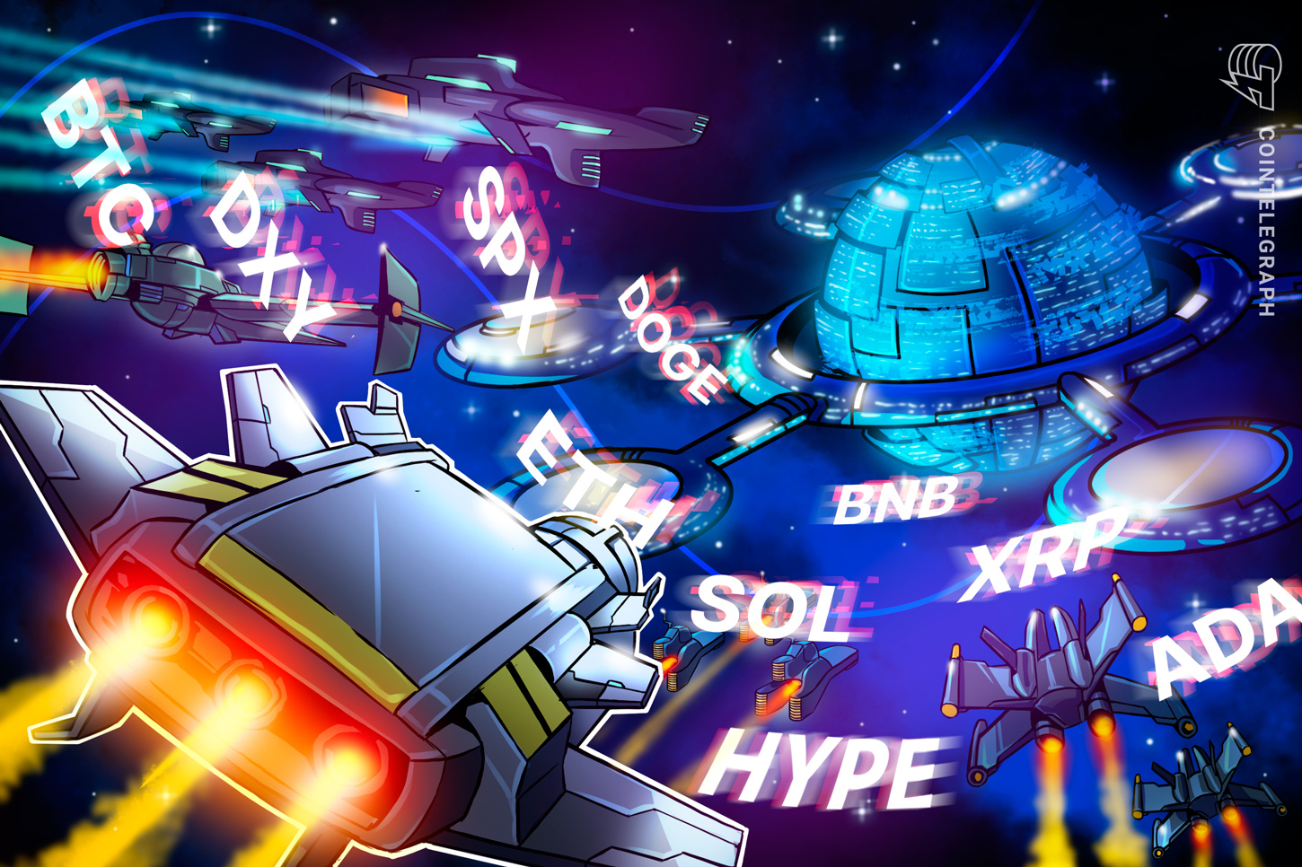 Previsões de preços em 26/05: SPX, DXY, BTC, ETH, XRP, BNB, SOL, DOGE, ADA, HYPE